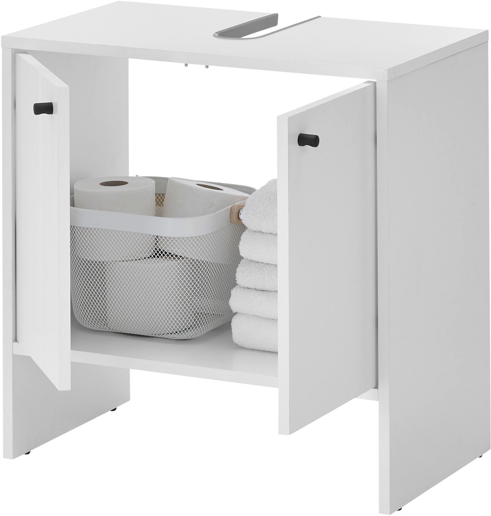 BASIC by Balculina Waschbeckenunterschrank »Kairo« 1 Stk. tlg. Moderne Farbauswahl