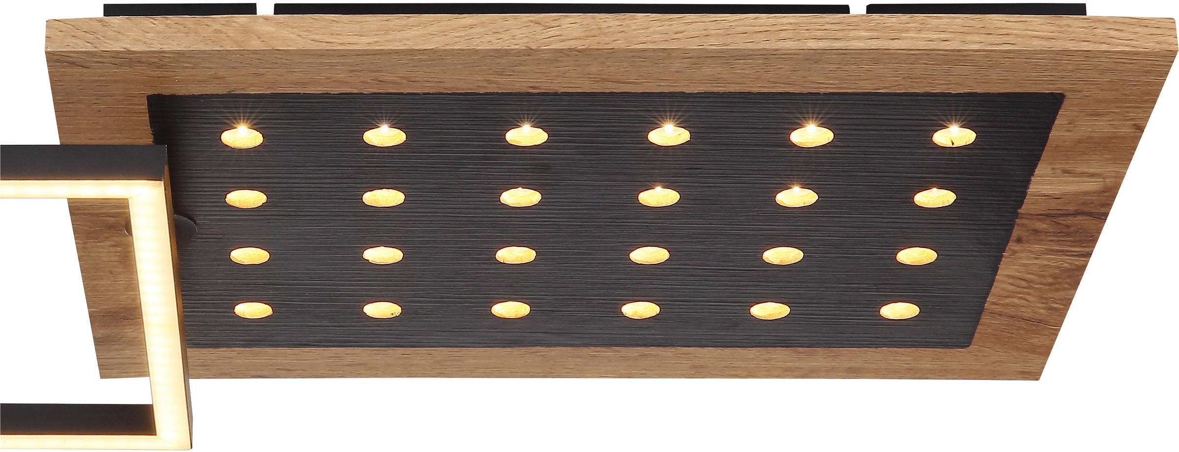 GLOBO LIGHTING LED Deckenleuchte »JIMBO« LED-Modul Warmweiß Deckenlampe/Wohnzimmer/Schlafzimmer/modern