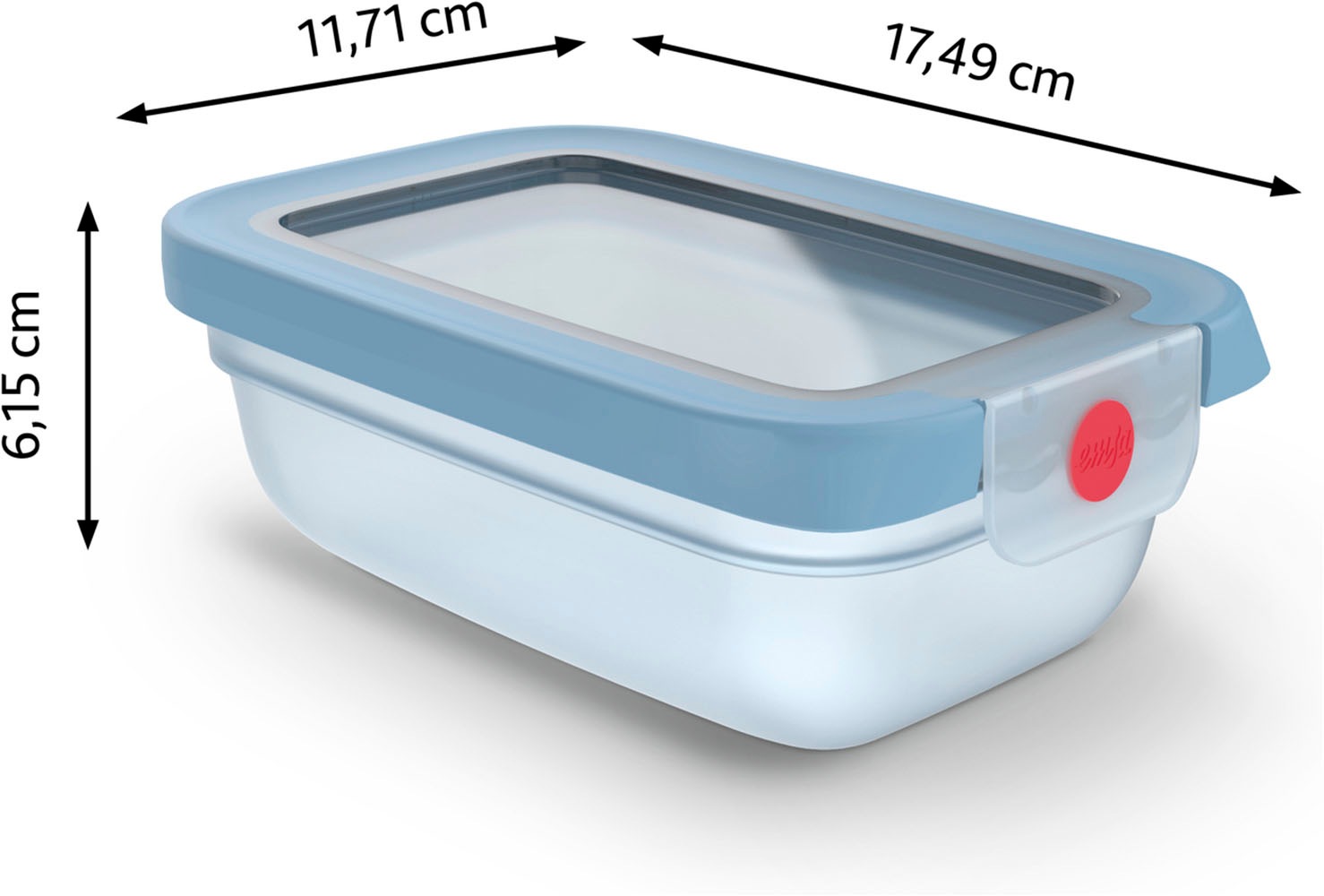 Emsa Frischhaltedose »oneClick« verschlossen mit nur 1 x Klick, 100% dicht, made in Germany