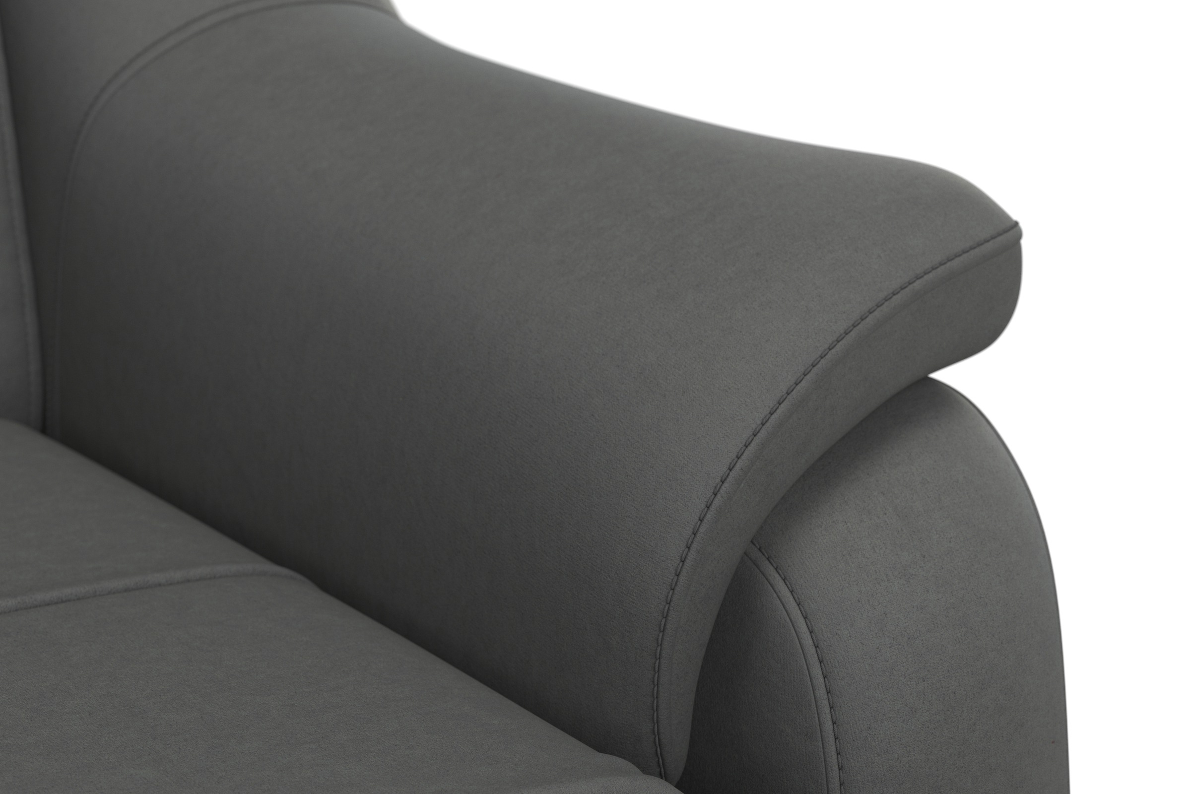 sit&more Ecksofa »Freetown L-Form«, inklusive Kopfteilverstellung und komfortablem Federkern