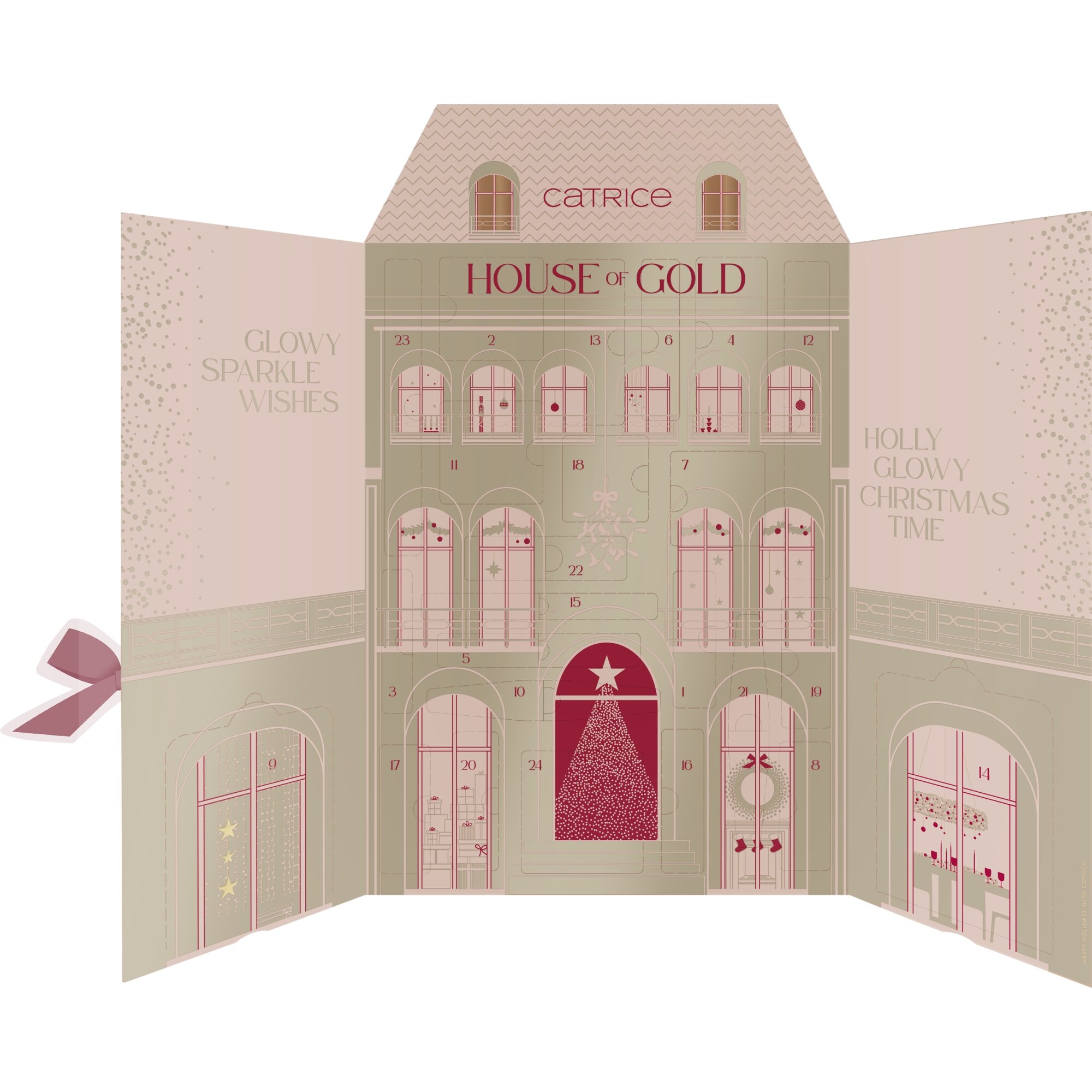 Catrice Kosmetik-Adventskalender »HOUSE OF GOLD ADVENT CALENDAR« ab 14 Jahren