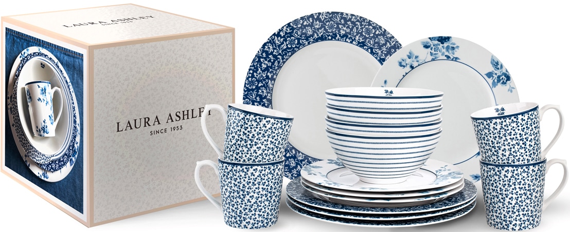 LAURA ASHLEY BLUEPRINT COLLECTABLES Kombiservice »Geschirr-Set, Service Chi günstig online kaufen