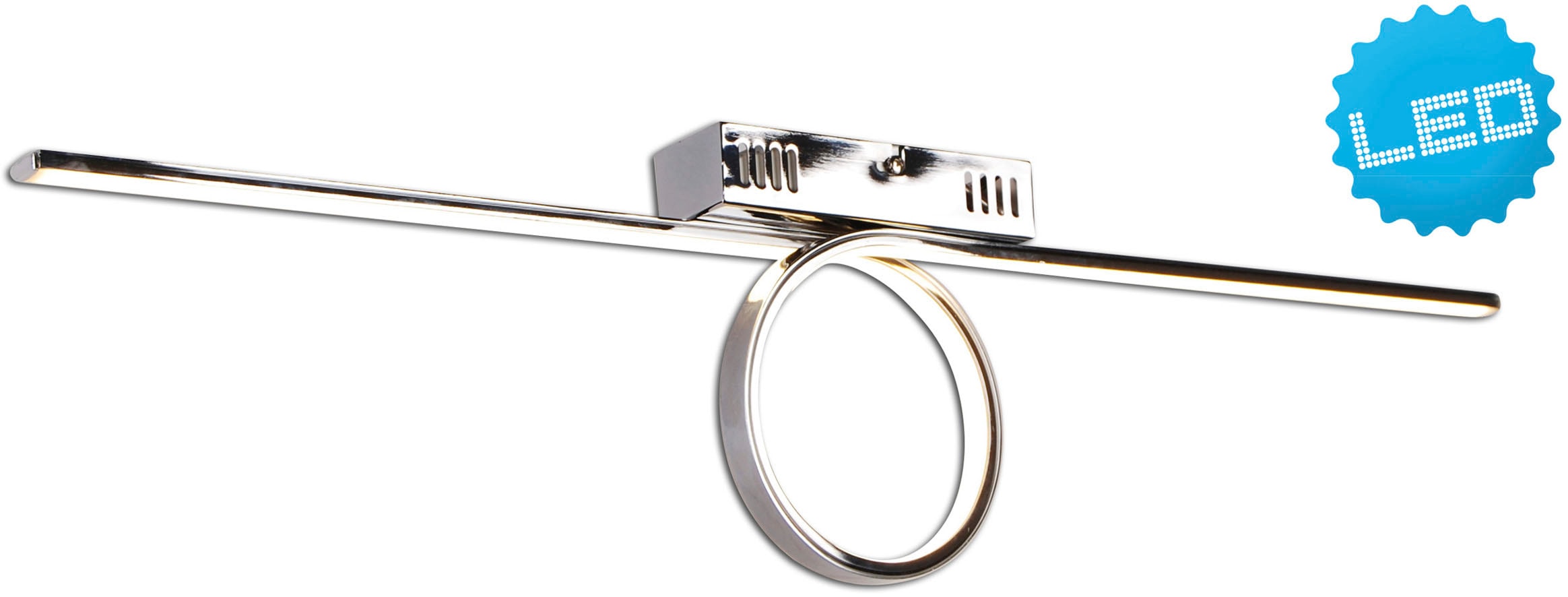 näve LED Deckenleuchte »"Loop"« 1 Stk. Warmweiß modernes Design; incl. Traf günstig online kaufen