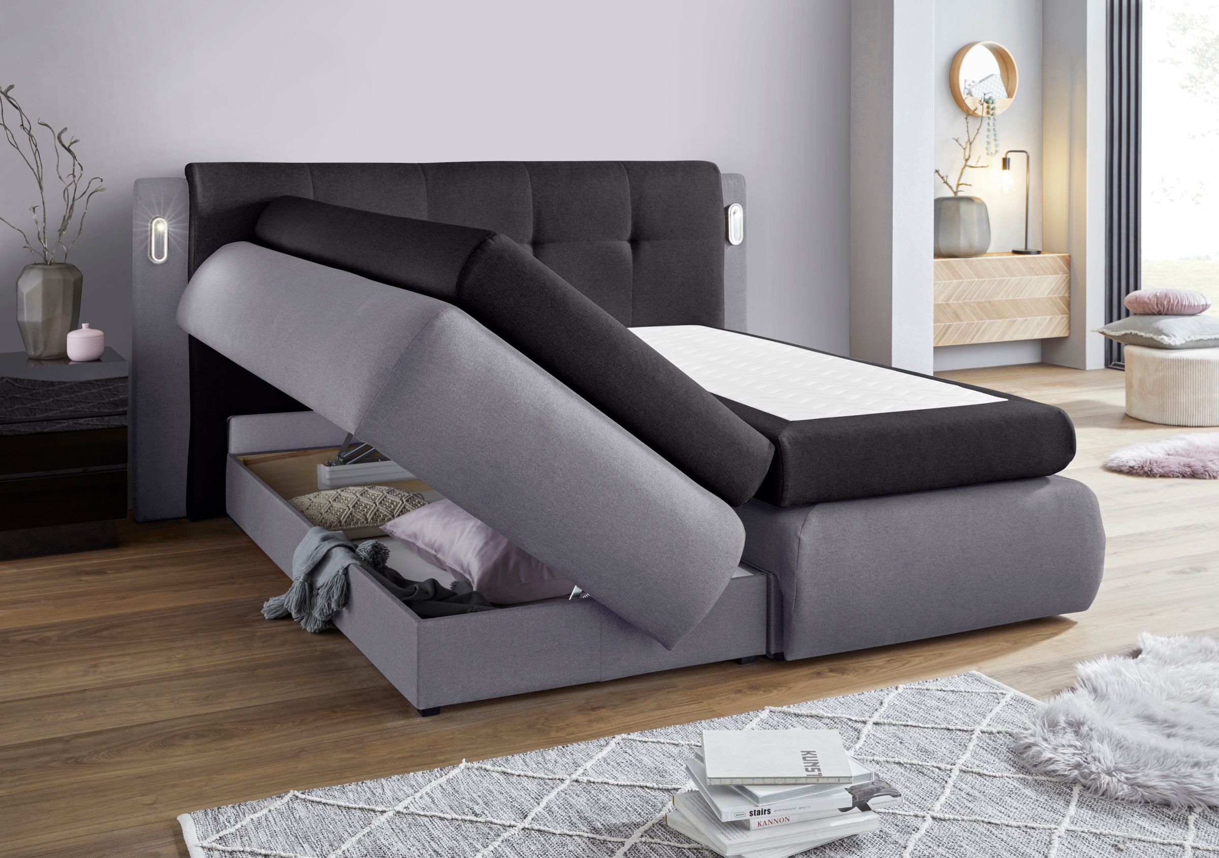 9. Bild von COLLECTION AB Boxspringbett »Borna«