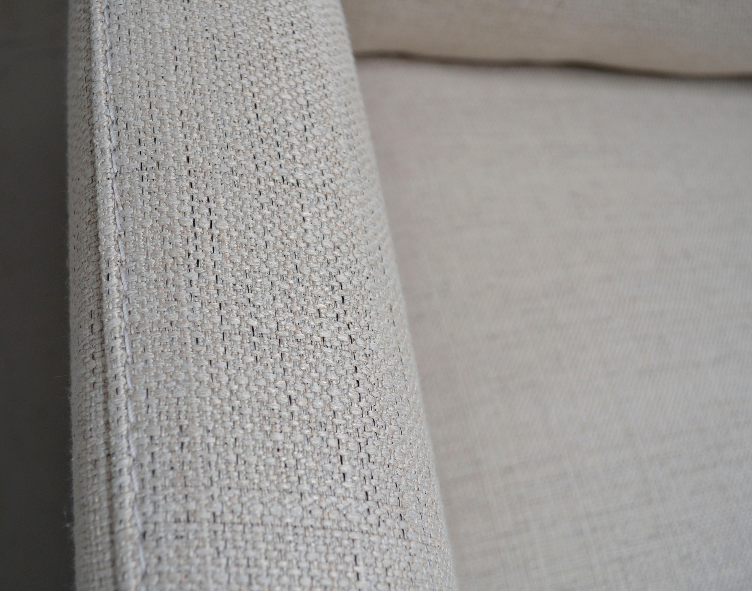 Leonique Ecksofa »Denver«, (2 St.), Ecksofa, L-Form rechts, Stoff beige, abwaschbar, ca. 269x158x44 cm