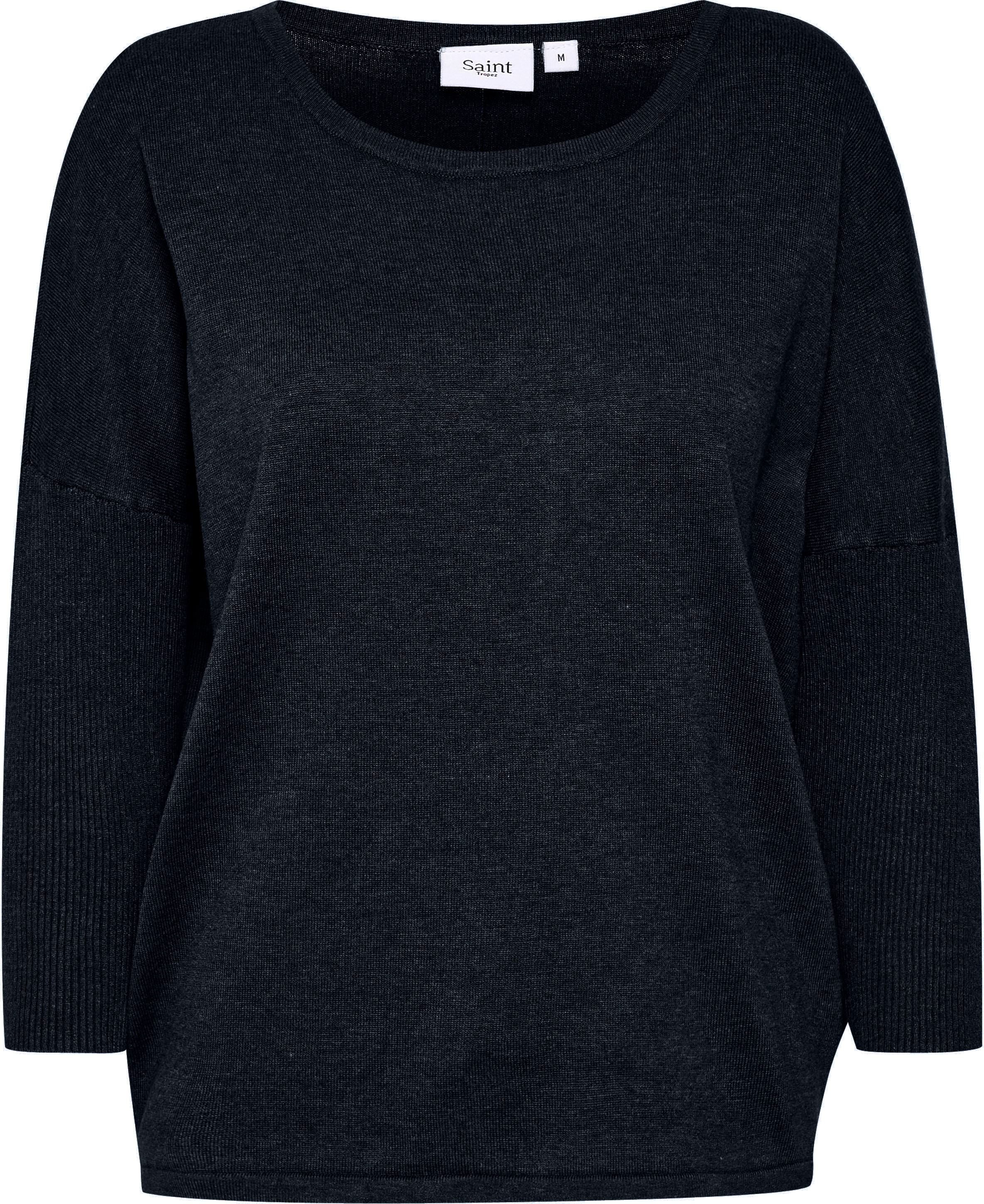 Saint Tropez Rundhalspullover »A2561, MilaSZ R-Neck«