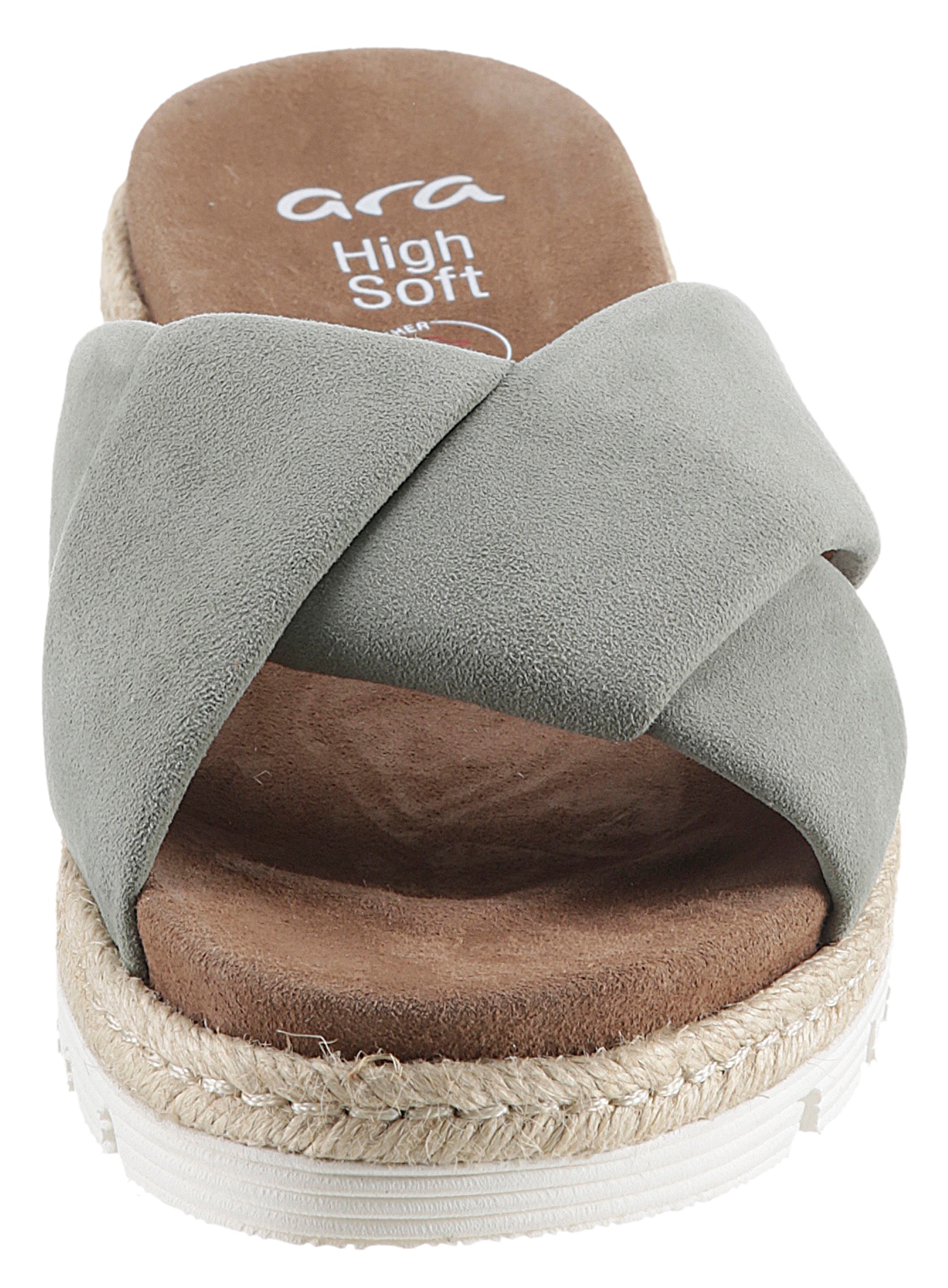Ara Pantolette »JAMAIKA«, Plateau, Sommerschuh, Schlappen in bequemer Schuhweite G (= weit)