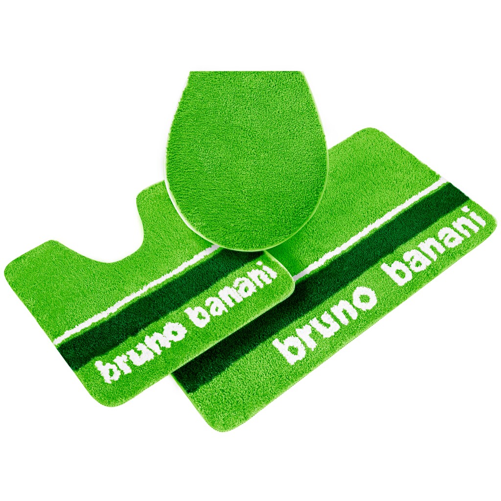 Bruno Banani Badematte »Maja«, Höhe 20 mm, rutschhemmend beschichtet, fußbodenheizungsgeeignet-strapazierfähig-schnell trocknend