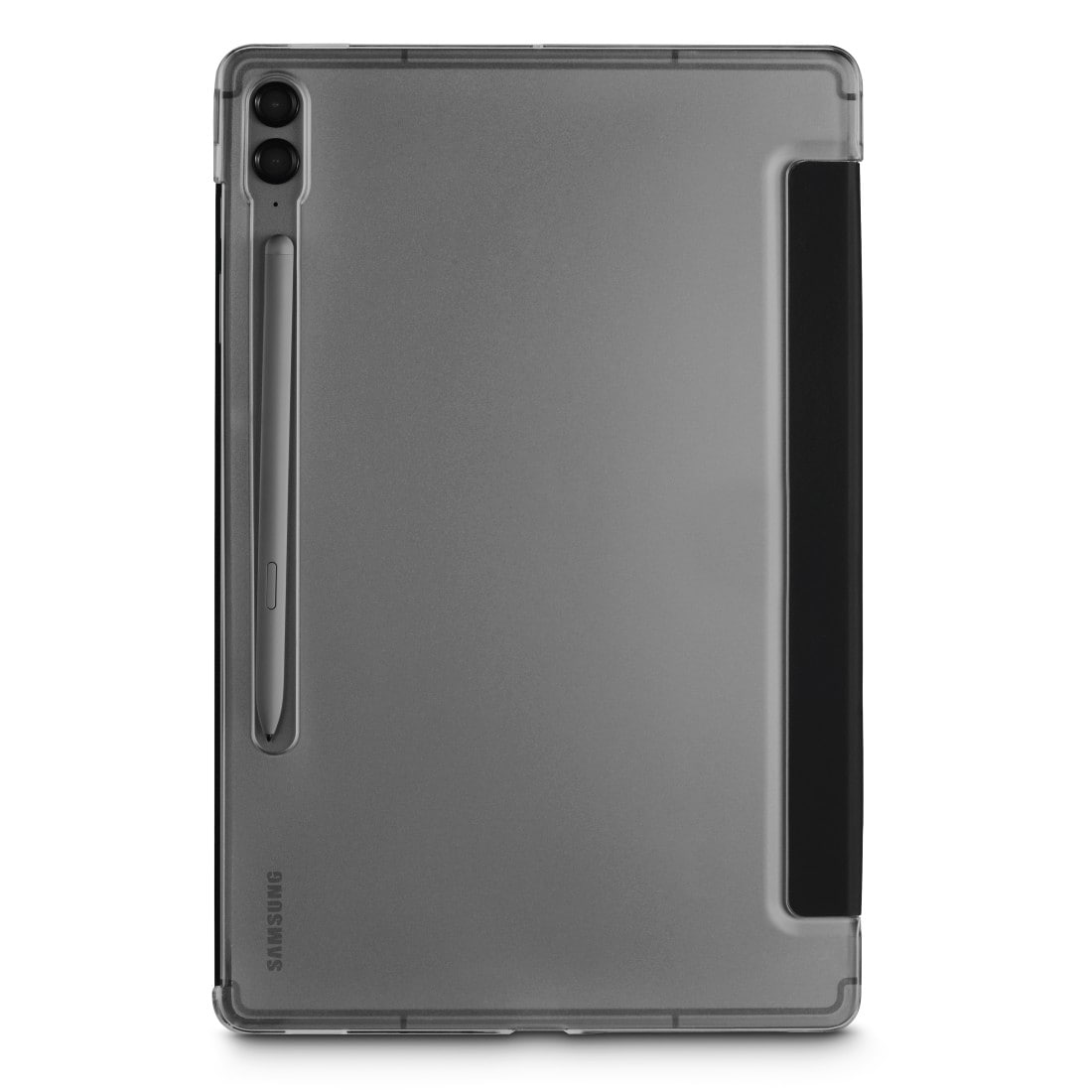Hama Tablet-Hülle »Tablet Case für Samsung Galaxy Tab S9 FE+ 12,4 Zoll, Schwarz«, 31,5 cm (12,4 Zoll), robustes Material, mit Standfunktion und Magnetverschluss, transparent