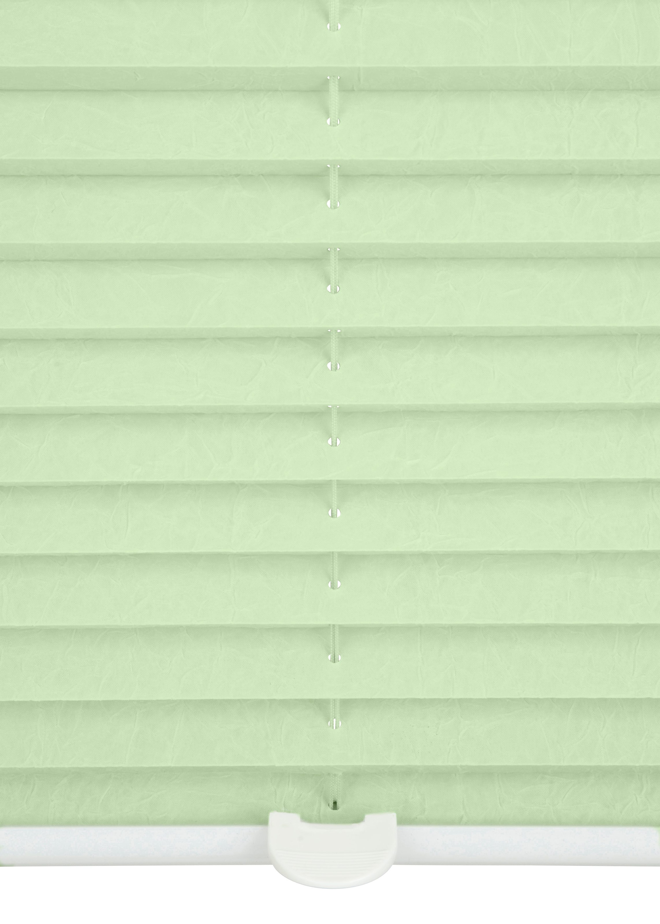 my home Plissee »DAHRA«, Lichtschutz, ohne Bohren, verspannt, im Fixmaß, Crushed-Optik