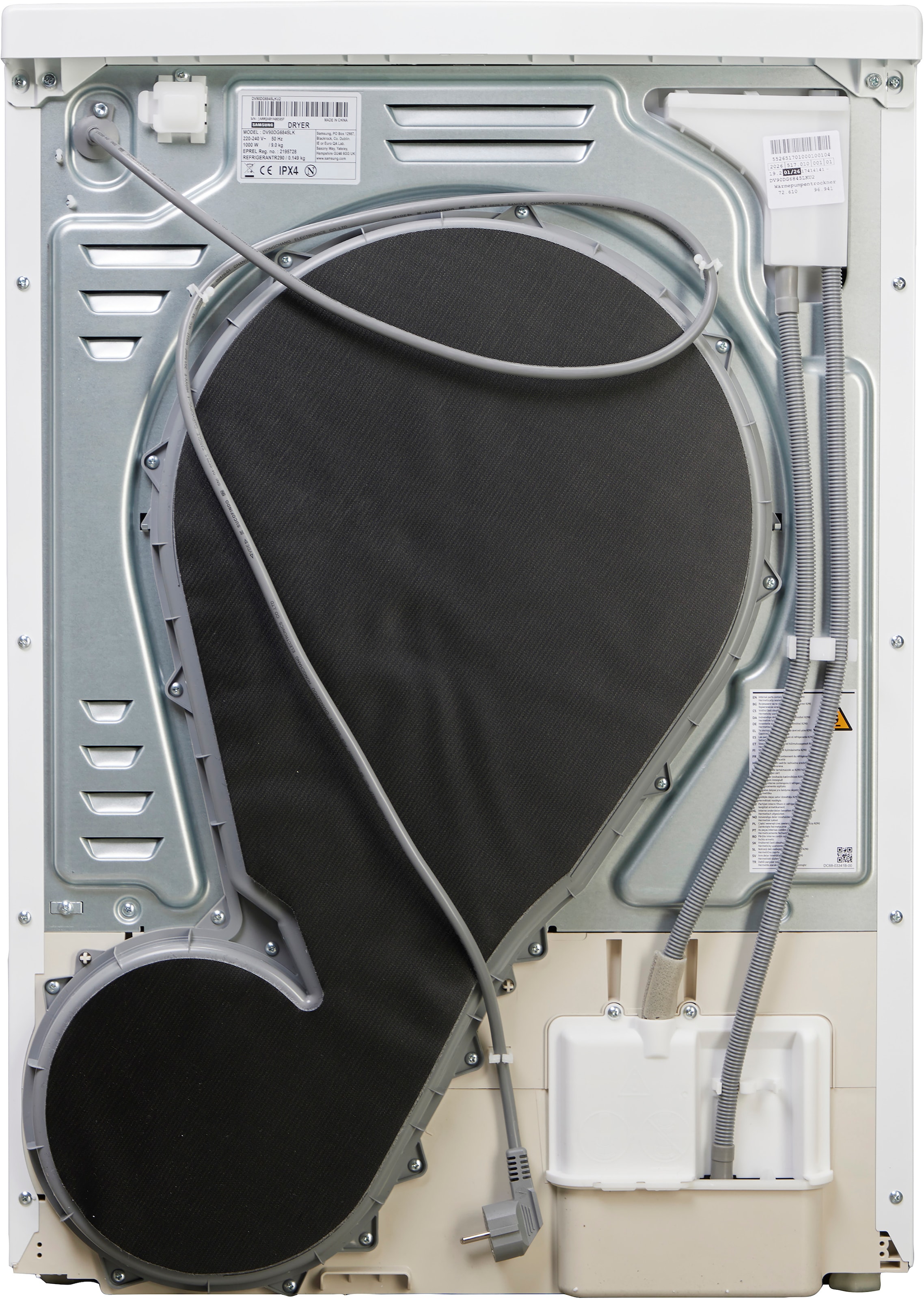 Samsung Wärmepumpentrockner »DV90DG6845LKU2/LBU2« DV6400D Klartext-Display - Einfache und komfortable Bedienung