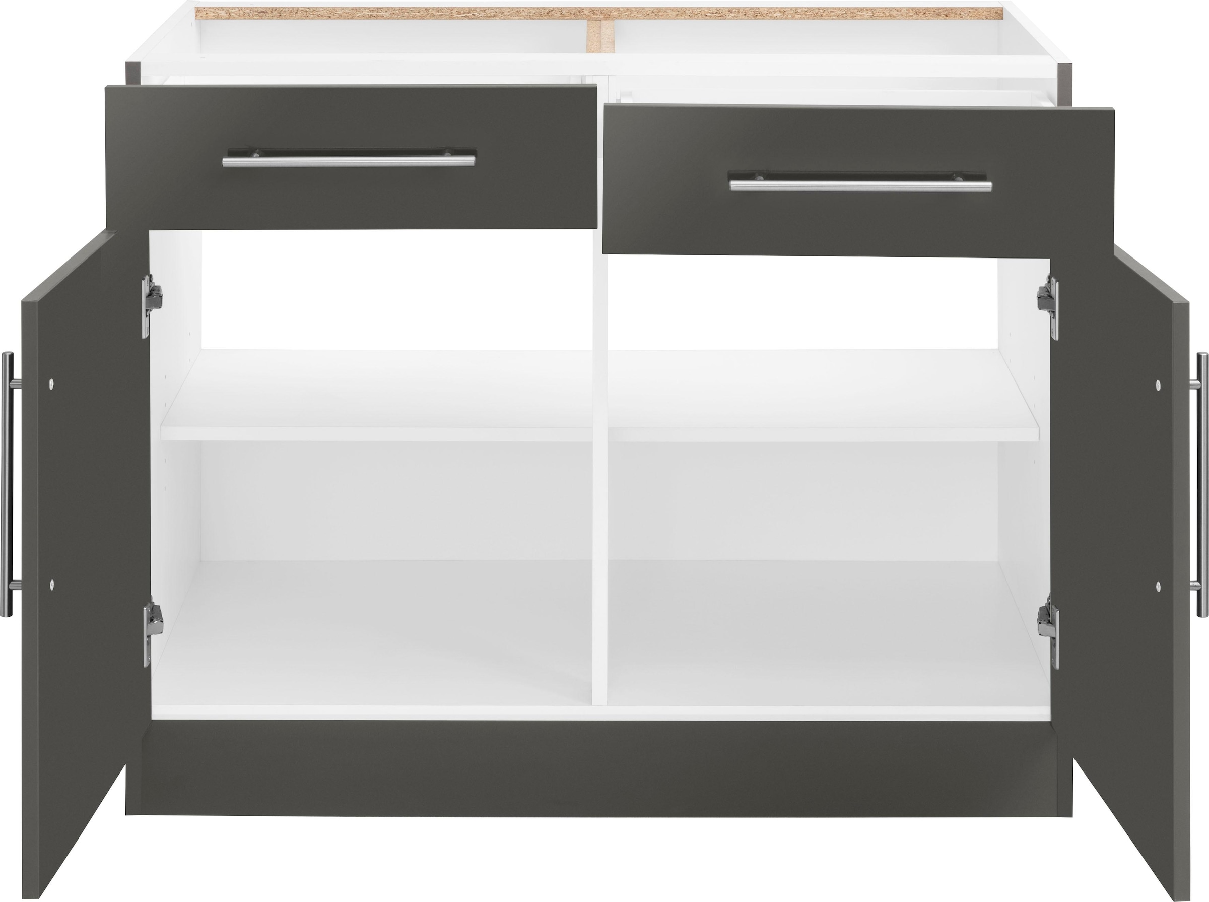 wiho Küchen Unterschrank »Cali«, 100 cm breit, ohne Arbeitsplatte