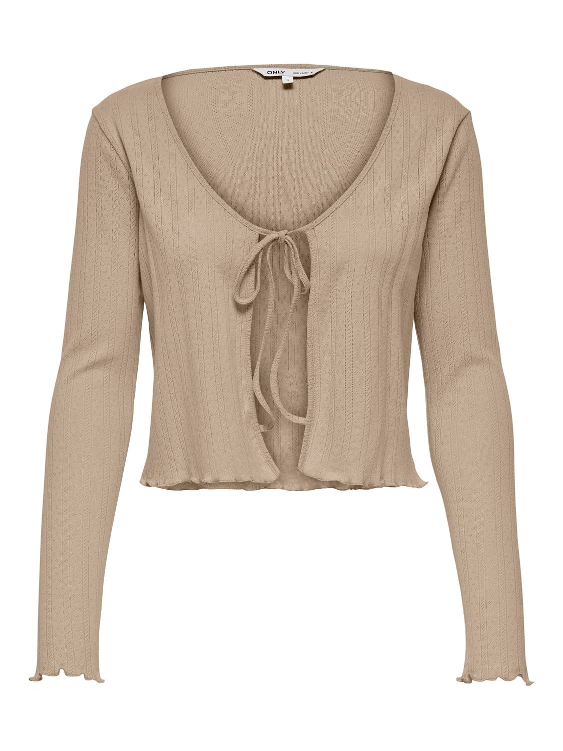ONLY Strickjacke »ONLCARLOTTA L/S STRING CARDIGAN JRS«