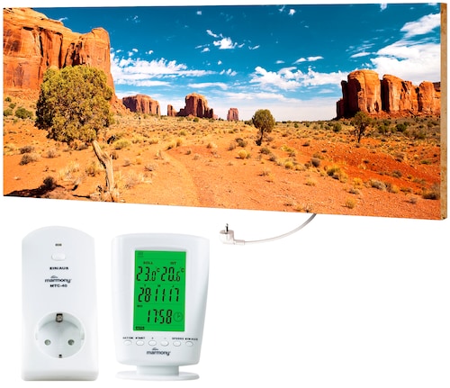 Marmony Infrarotheizung »MOTIV-Heizkörper "Monument Valley", 800 Watt«, aus günstig online kaufen