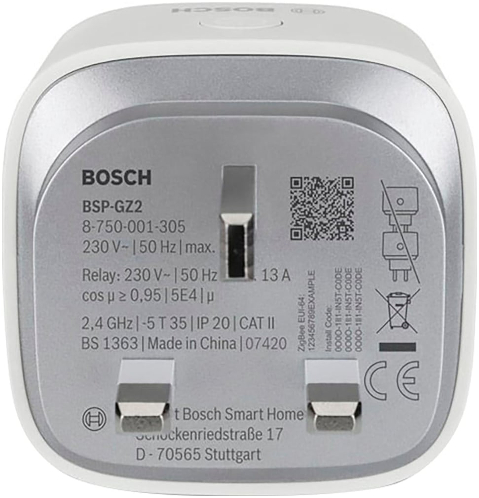 BOSCH Steckdose »Smart Home Zwischenstecker Kompakt BSP-FZ2«
