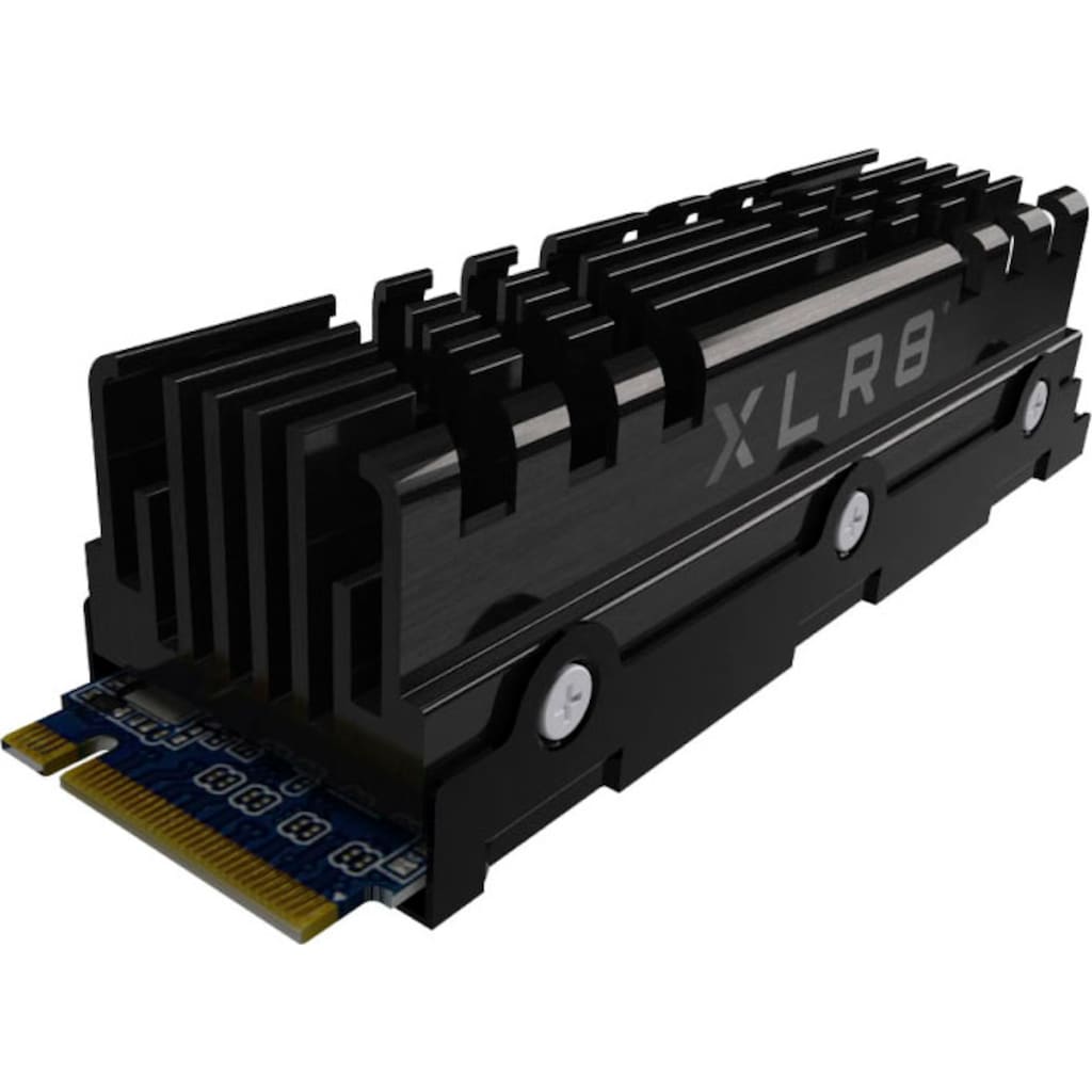 PNY interne SSD »XLR8 CS3040 M.2 NVMe Gen4 mit Heatsink«, Anschluss M.2 (2880)-PCI Express 4.0