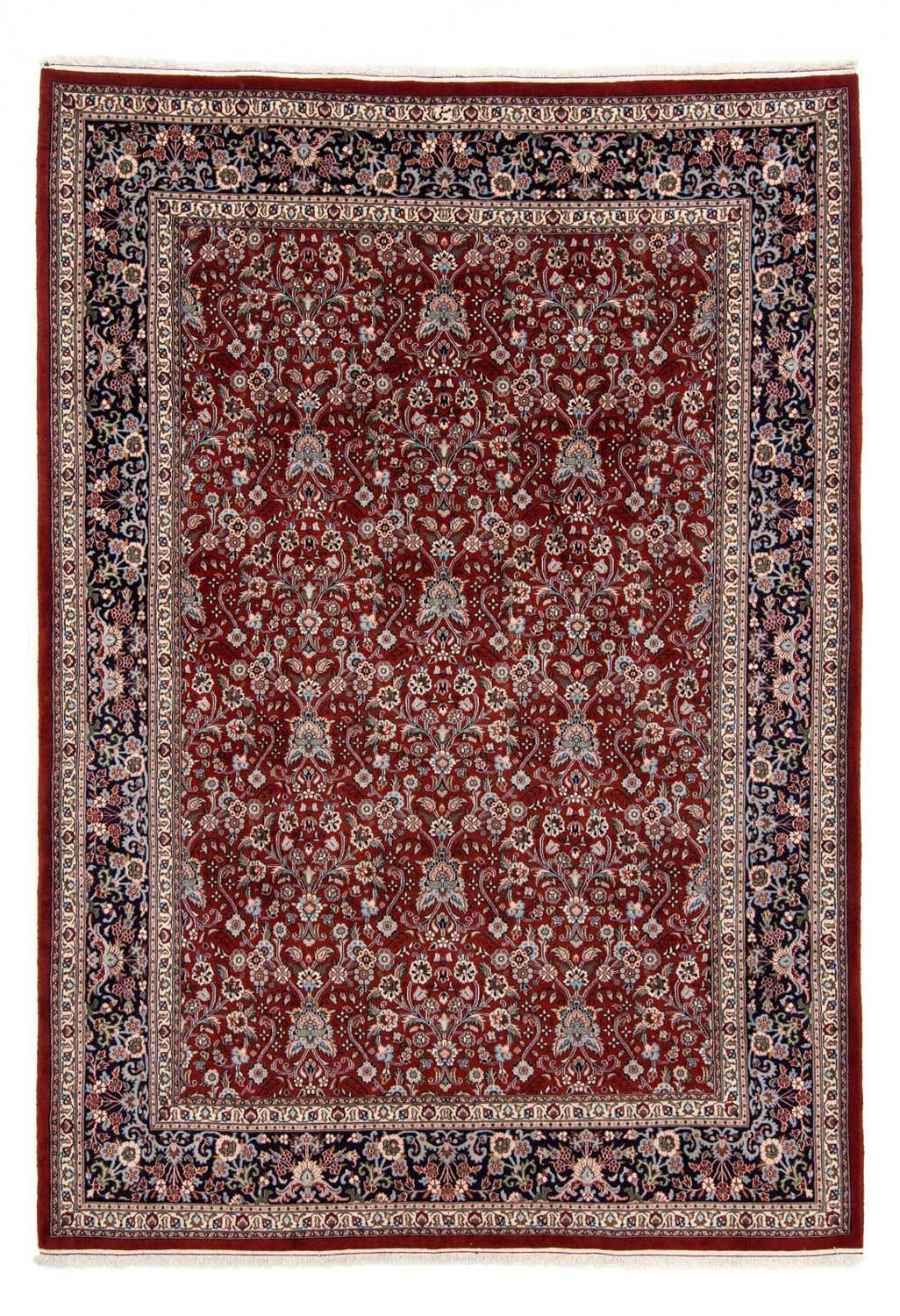 morgenland Wollteppich »Moud Blumenmuster Rosso 292 x 205 cm«, rechteckig, günstig online kaufen