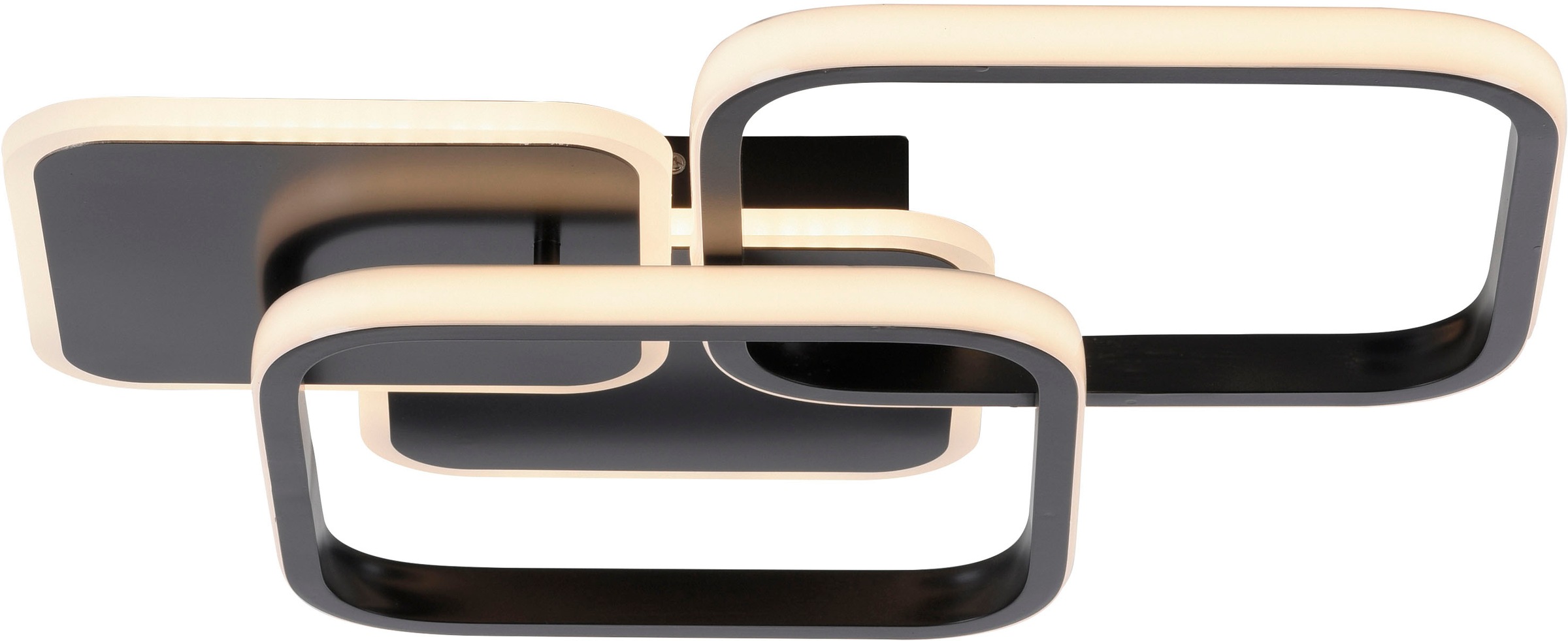 JUST LIGHT Deckenleuchte »SEVENT« LED-Board 1 Stk. Warmweiß LED