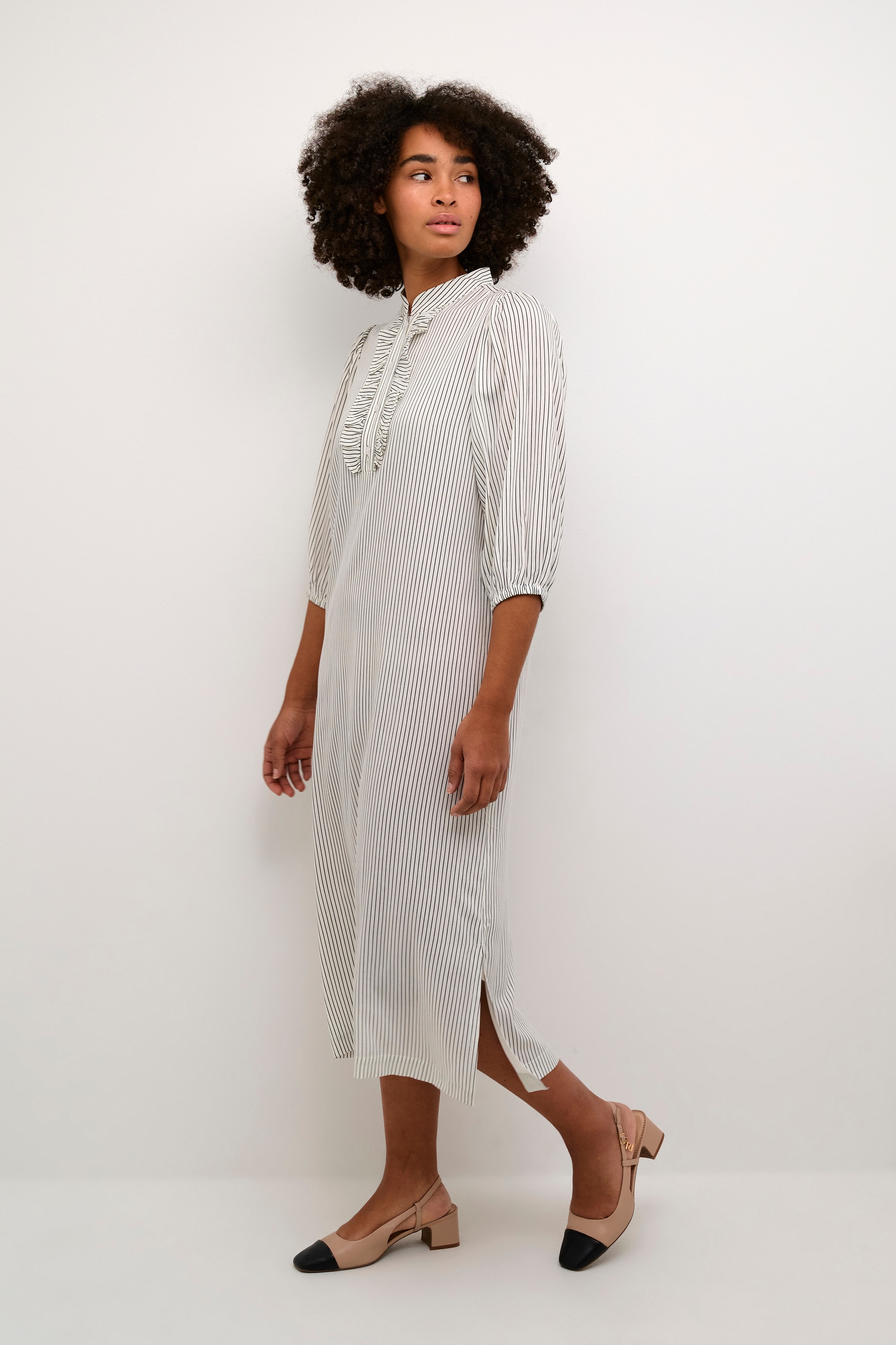 KAFFE Midikleid »Kleid KAsidsel«