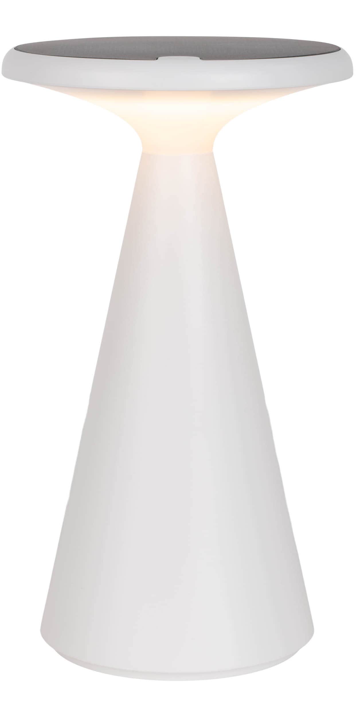 näve LED Tischleuchte »Palu«, 1 flammig, Leuchtmittel LED-Modul | LED wechselbar, Solar-/Akkubetrieb, Touch, Dimmbar, Memory, USB-C-Ladekabel, warmweiß
