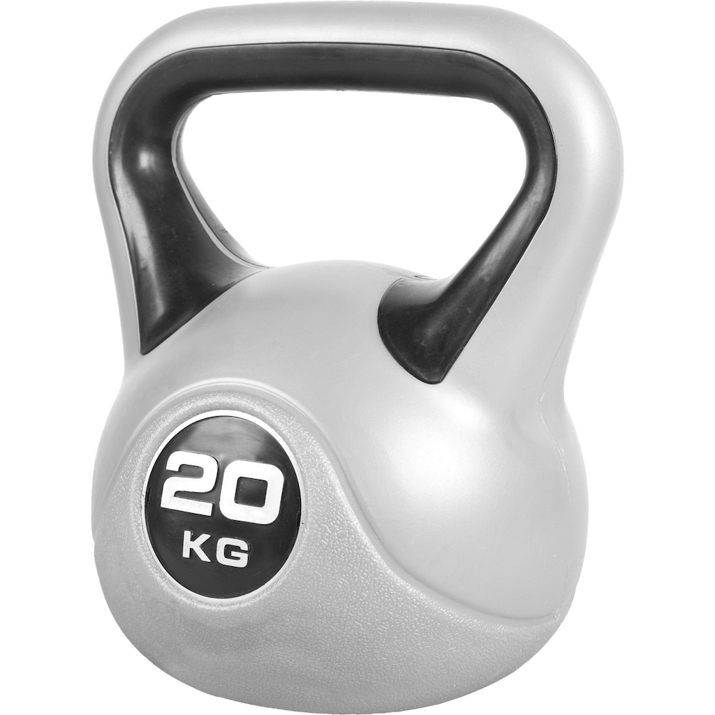 GORILLA SPORTS Kettlebell »Kettlebell Stylish Kunststoff 20 kg«