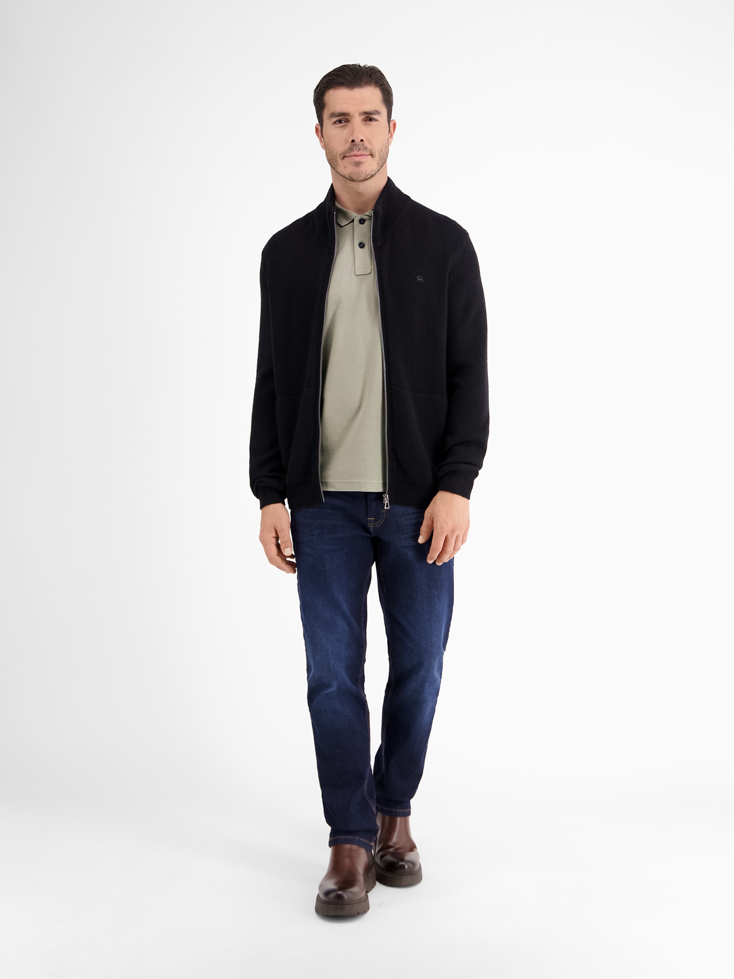 LERROS Poloshirt »COOL & DRY« mit Logo-Stickerei