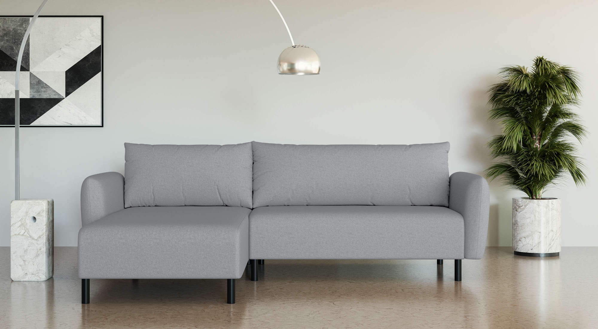 Home affaire Ecksofa »Glandine« L-Form