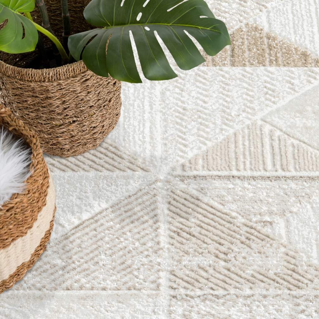 Carpet City Teppich »ANTIK231«, rechteckig, 10 mm Höhe, Kurzflor, 3D-Optik, Klassisch-Modern für Wohnzimmer, Schlafzimmer