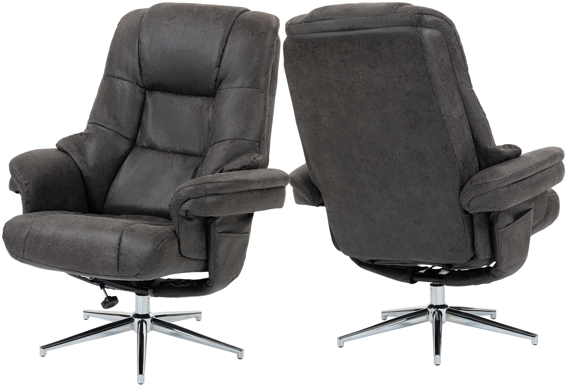 Duo Collection TV-Sessel »Burnaby« mit Hocker und Relaxfunktion, 360 Grad drehbar