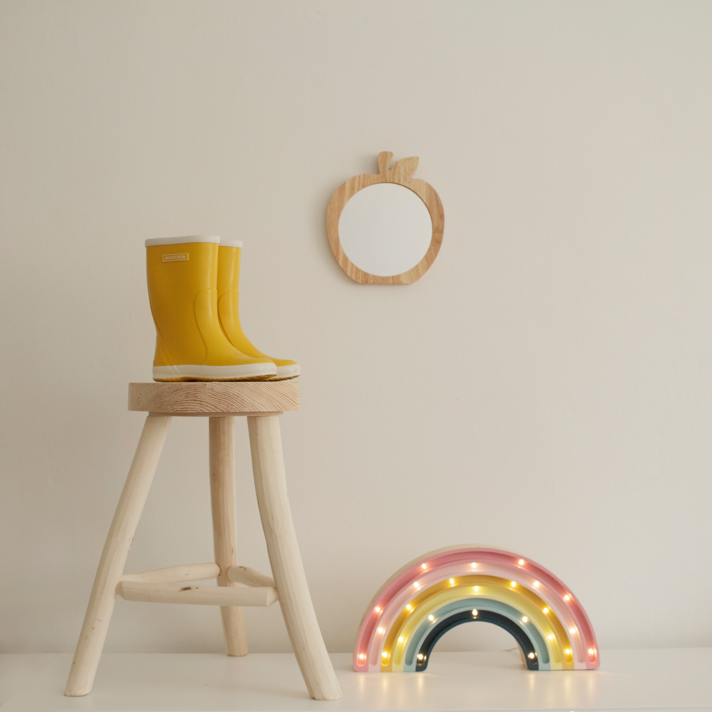 little lights LED Tischleuchte »Regenbogen«, Timer, Europe mit Dimmer und Made kaufen Fernbedienung, Rechnung in auf