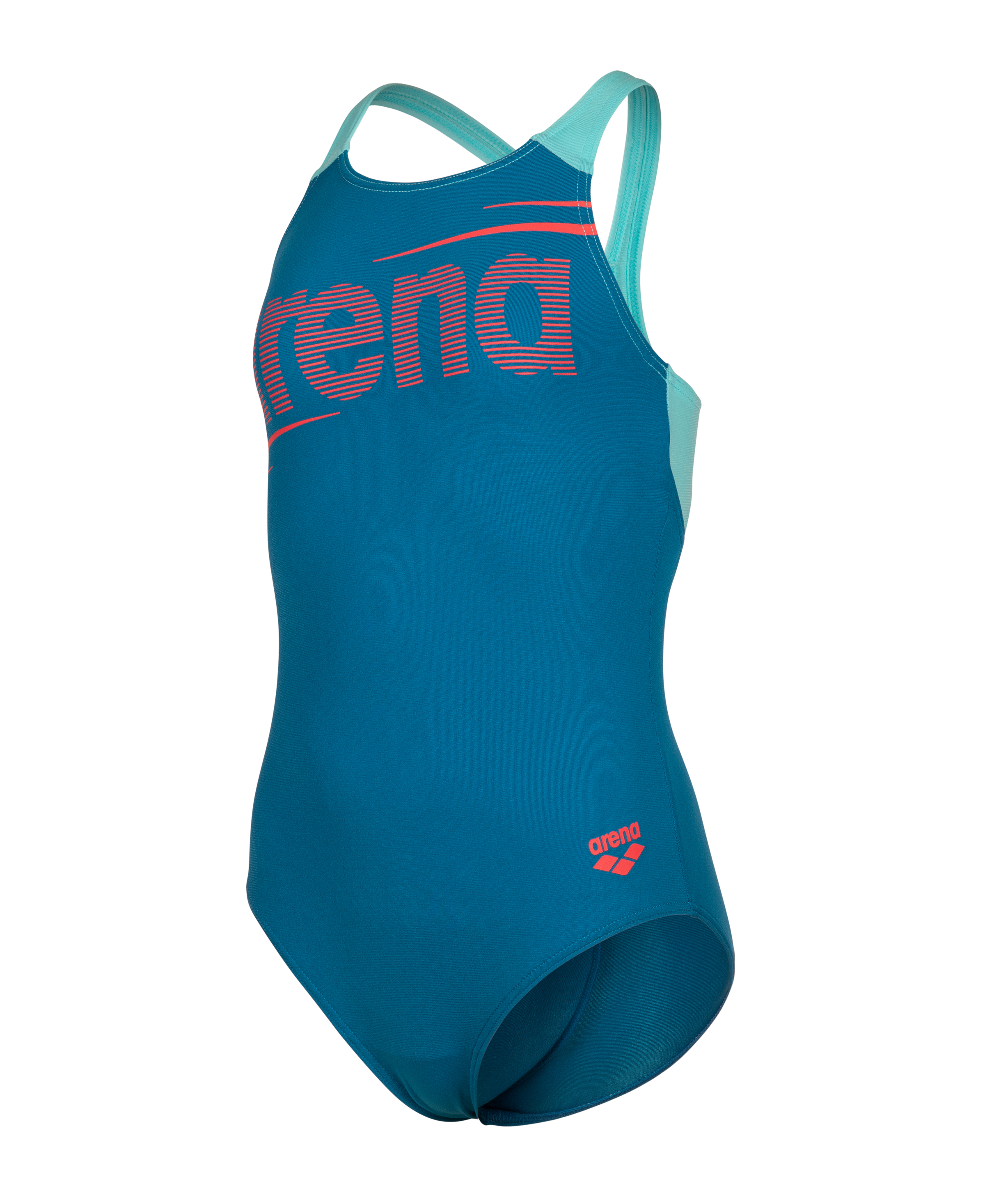 Arena Badeanzug »G ARENA BOLD SWIMSUIT V BACK« hohe Chlorbeständigkeit, schnelltrocknendes Material, UV-Schutz UPF50+