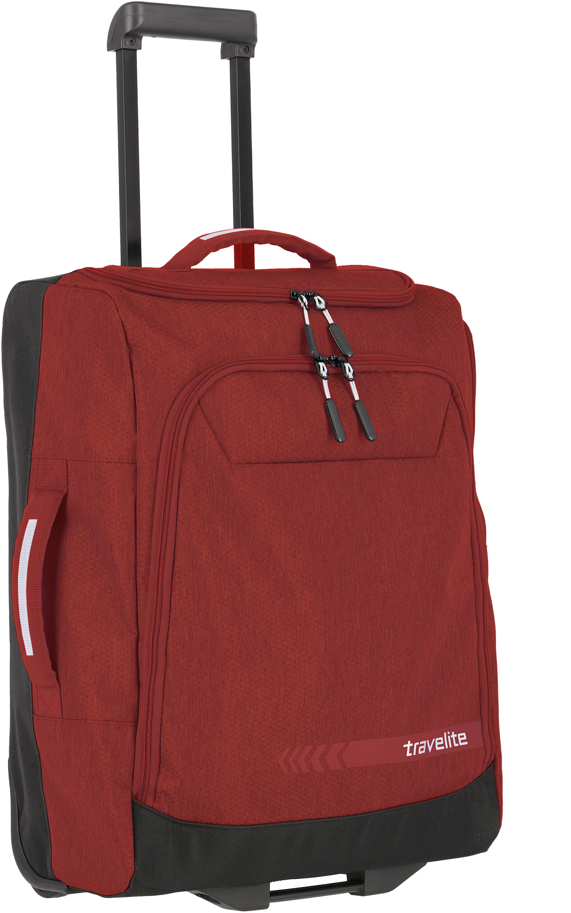 travelite Weichgepäck-Trolley »Kick Off S, 55 cm«, 2 Rollen, Handgepäck-Koffer Reisegepäck Reisekoffer Trolley Freizeittasche