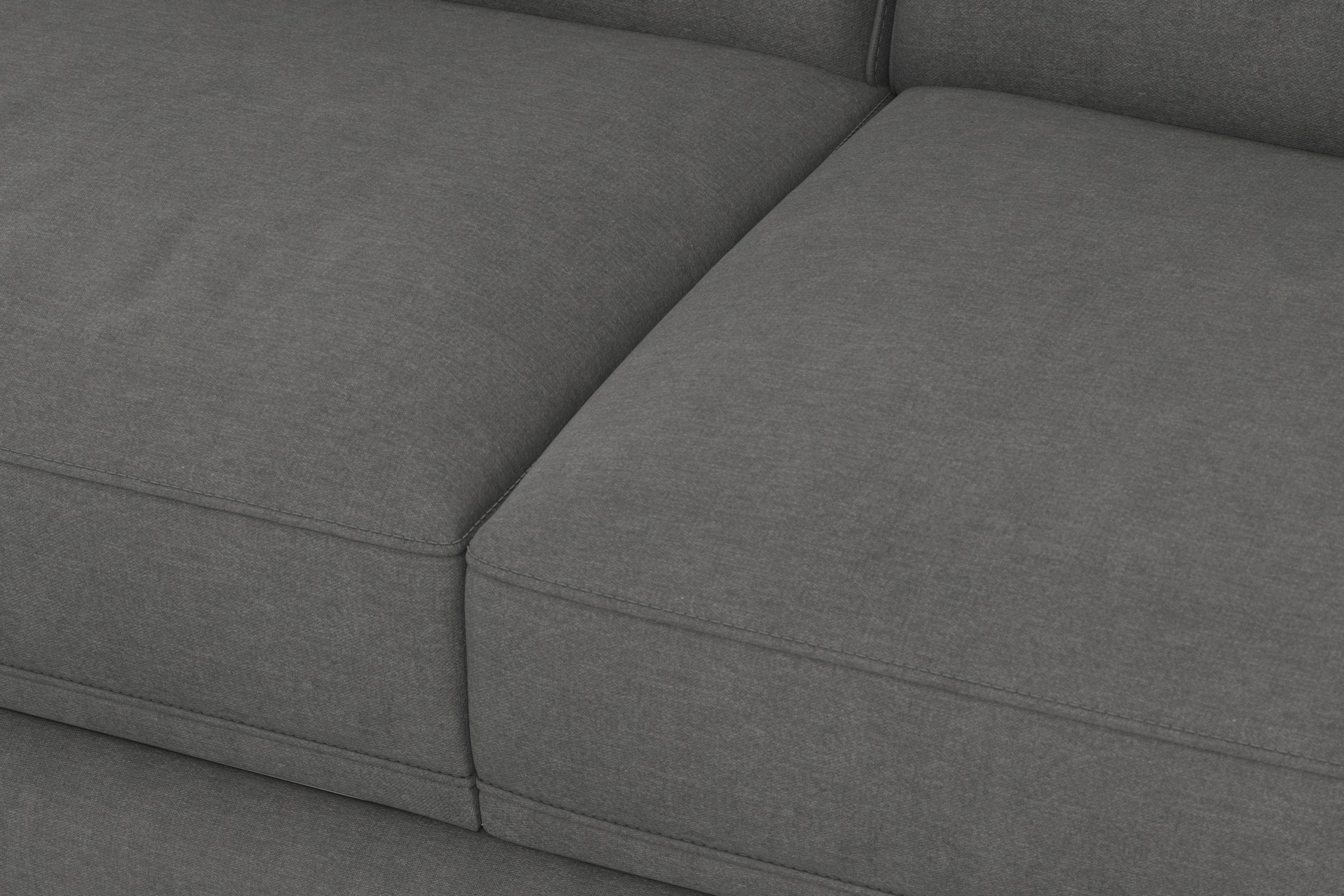 sit&more Wohnlandschaft »Dundee U-Form«, mit Federkern und Massivholzfüßen, wahlweise mit Kopfteilverstellung