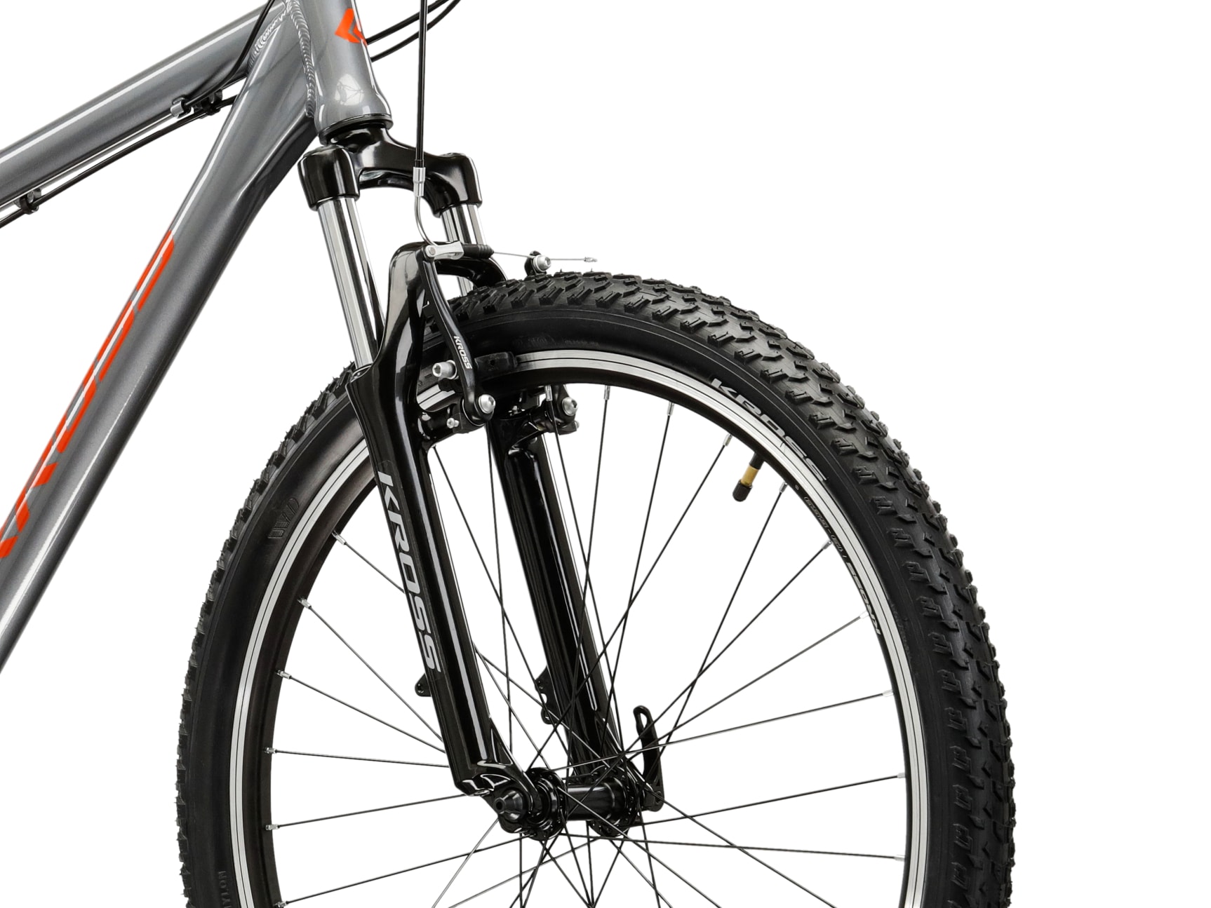 Kross Mountainbike »KROSS Mountainbike Hardtail 26" Hexagon 1.0 grau 21 Gänge« 21 Gang Shimano TOURNEY TY300 Schaltwerk Kettenschaltung