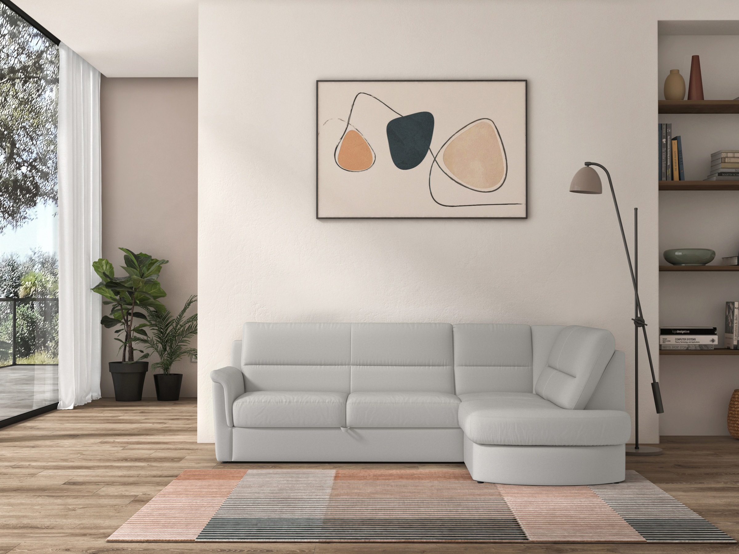 sit&more Ecksofa »Panini L-Form«, wahlweise mit Vorziehsitz und Bettkasten günstig online kaufen