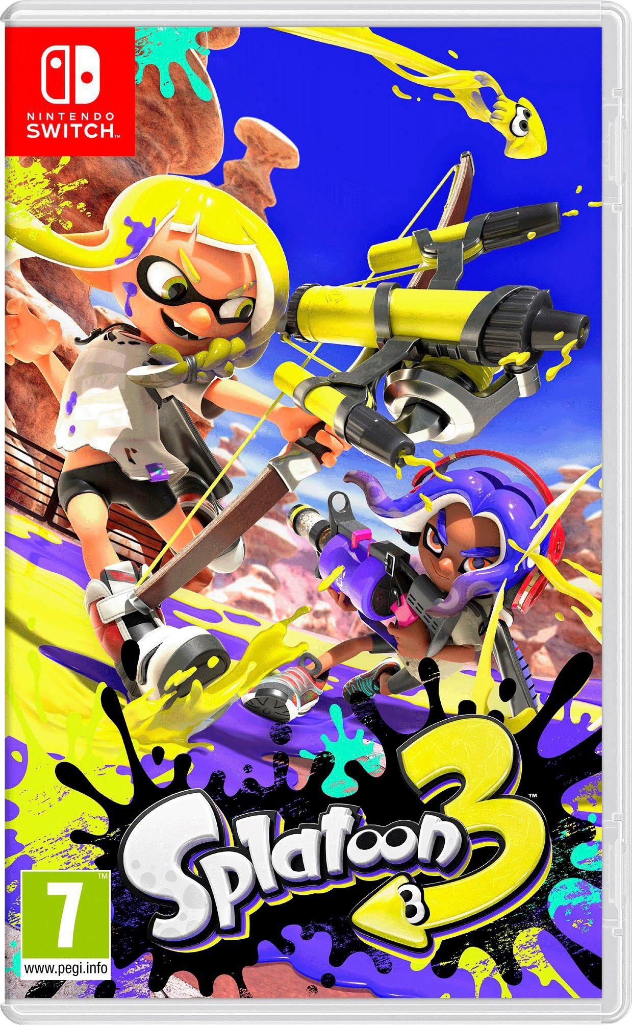 3. Bild von Nintendo Switch Konsolen-Set »NSW OLED Splatoon 3-Edition + Splatoon 3«