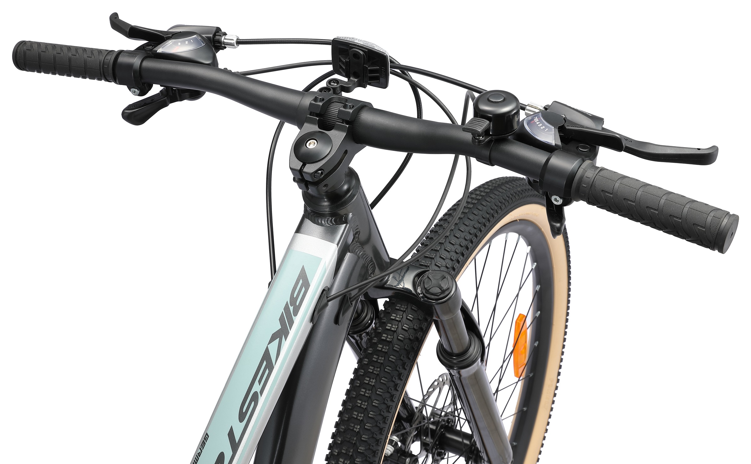 Bikestar Mountainbike 21 Gang Shimano RD-TY300 Schaltwerk Kettenschaltung für Damen und Herren, Kettenschaltung