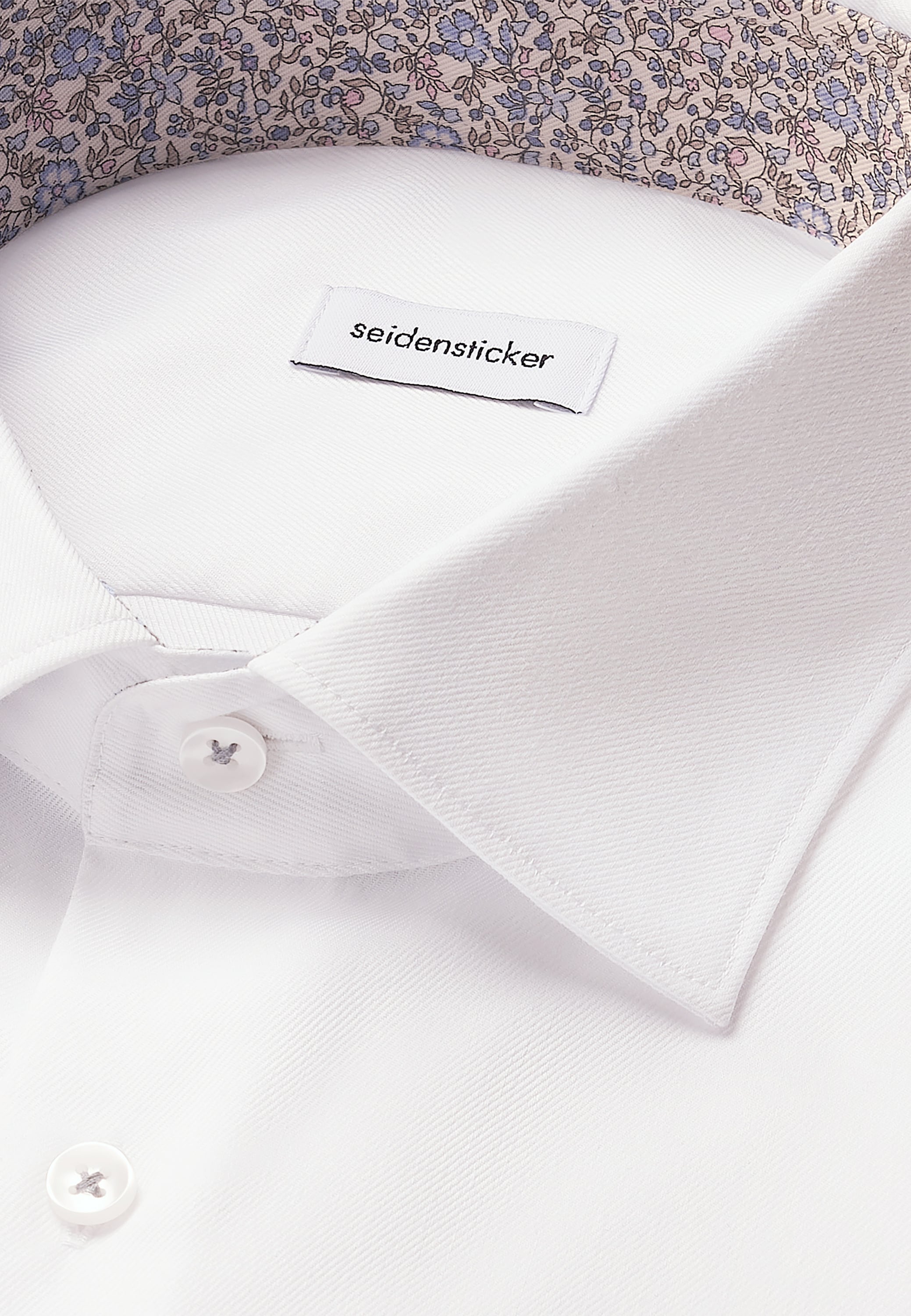 seidensticker Businesshemd »Schwarze Rose«, Slim 1/1 Kentkragen Uni
