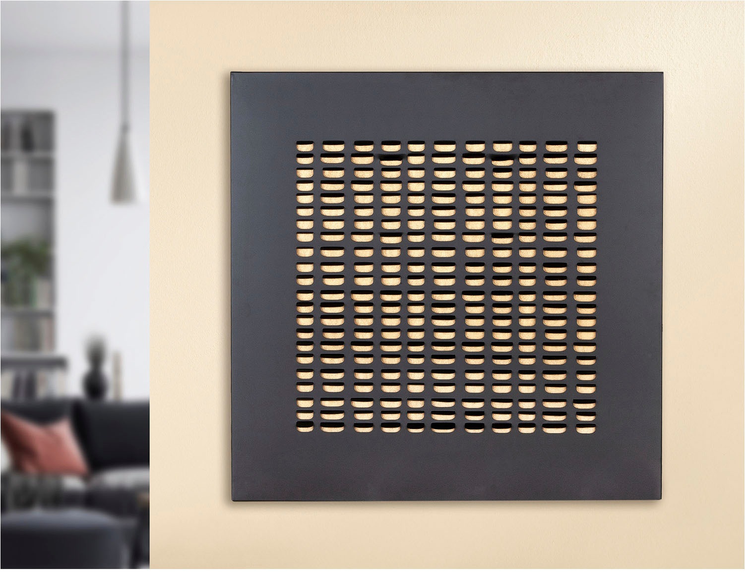 Casablanca by Gilde Wanddekoobjekt »Wandrelief quadratisch Torus schwarz H. günstig online kaufen