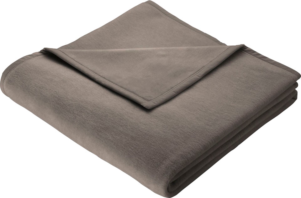 Biederlack Wohndecke »Cotton Home«, im Uni Design, Kuscheldecke