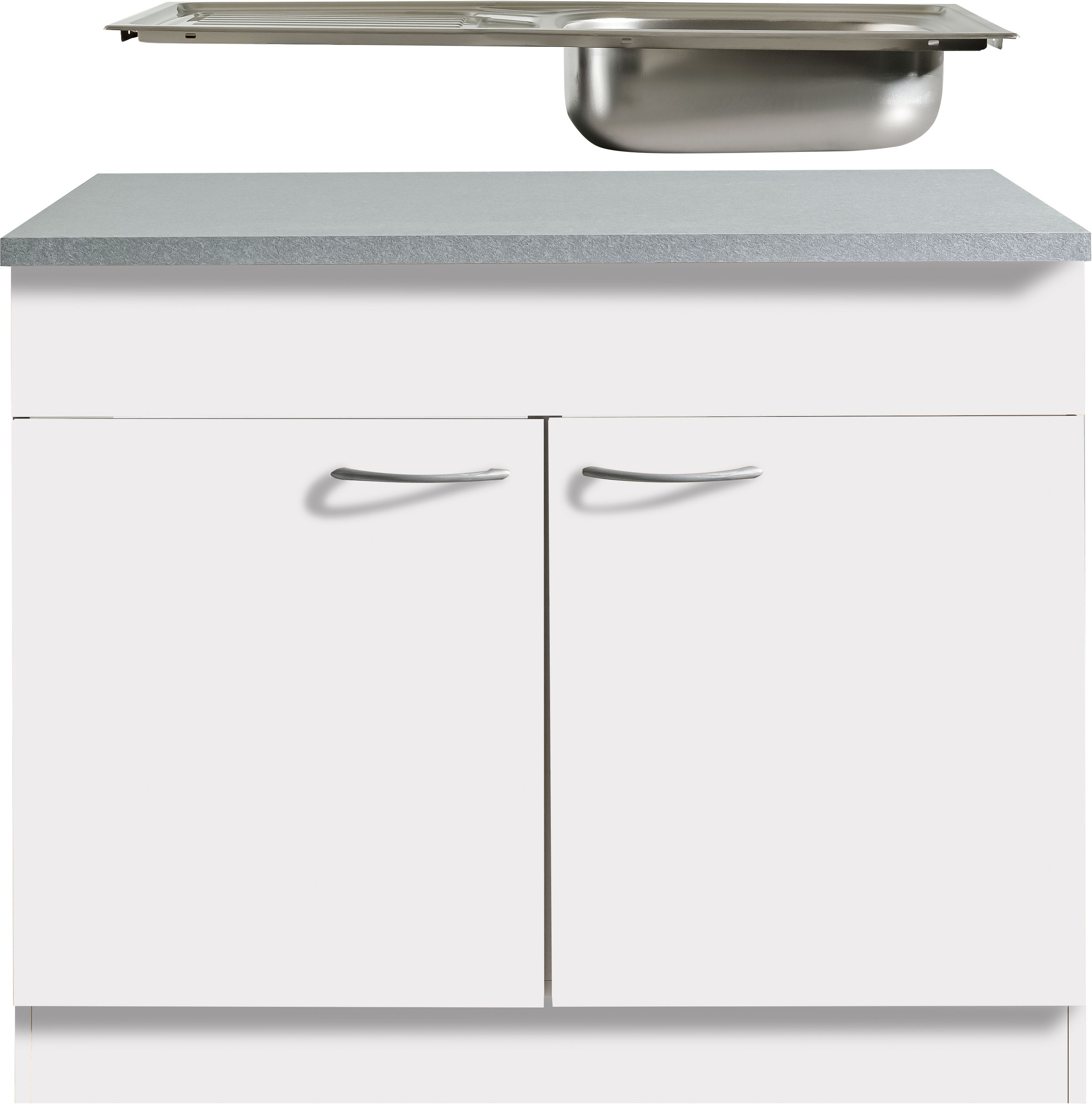 wiho Küchen Spülenschrank »Kiel«, 100 cm breit, 60 cm tief