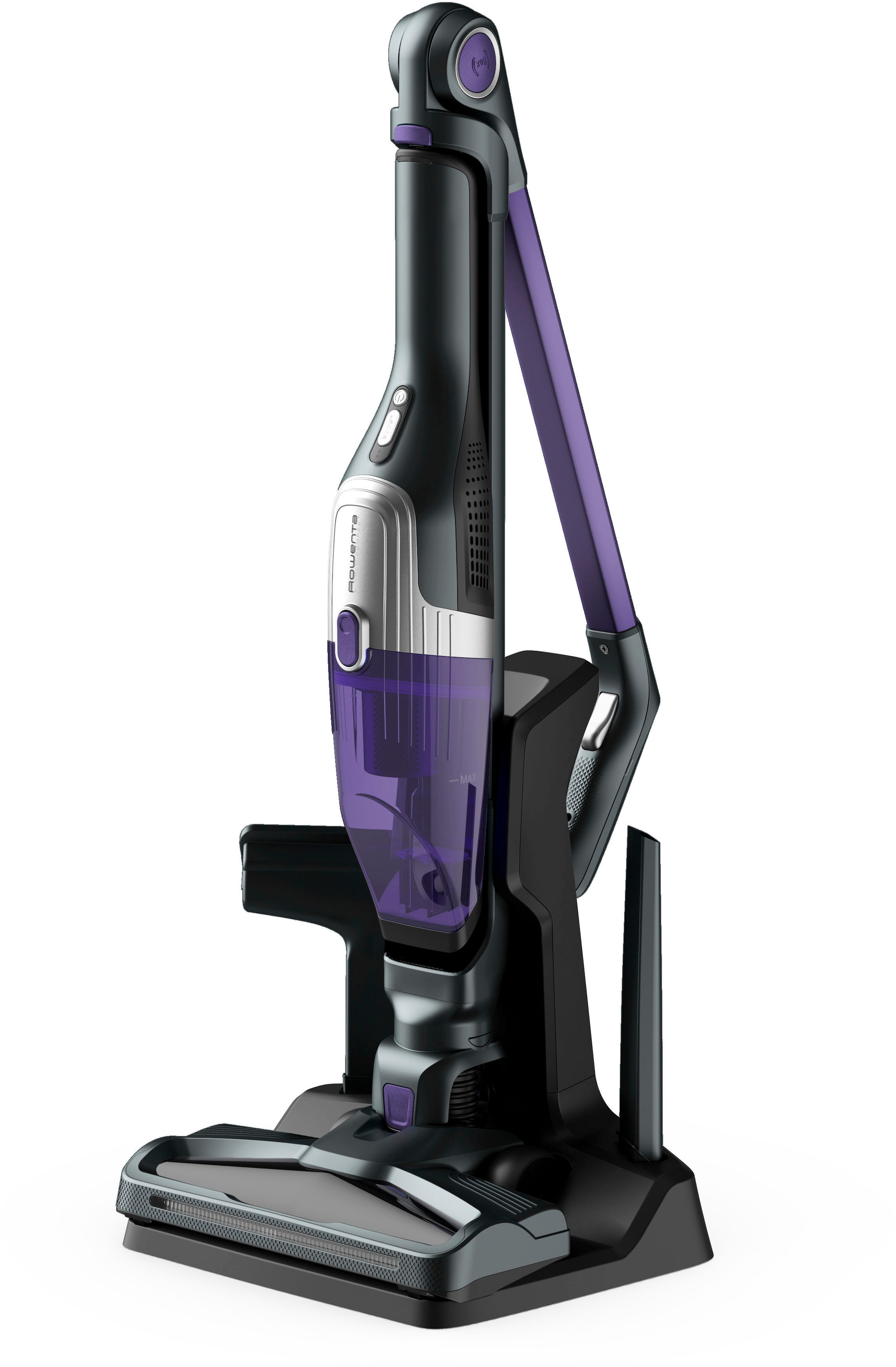 Rowenta Akku-Hand-und Stielstaubsauger »RH1238 Xtrem Compact«, leistungsstark, Bodenladestation, Multifunktionsreinigung, Flex-Gelenk