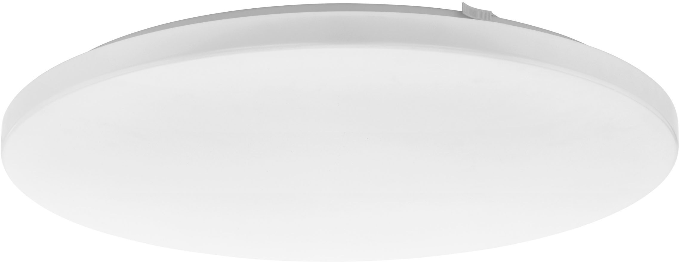 EGLO LED Deckenleuchte "FRANIA-Z Deckenlampe - Stahl - LED - 30W - IP20", weiß, 1, Ø 50cm H: 7,5cm, 1 Stk., Leuchten, Wohzimmerlampe, Esszimmerlampe, Flur, Schlafzimmer, H7,5 x Ø50 cm, LED Deckenleuchte