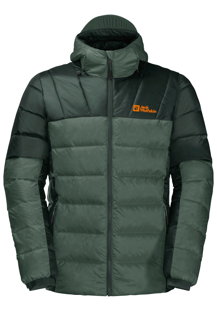 Jack Wolfskin Daunenjacke »NEBELHORN DOWN HOODY M«, mit Kapuze
