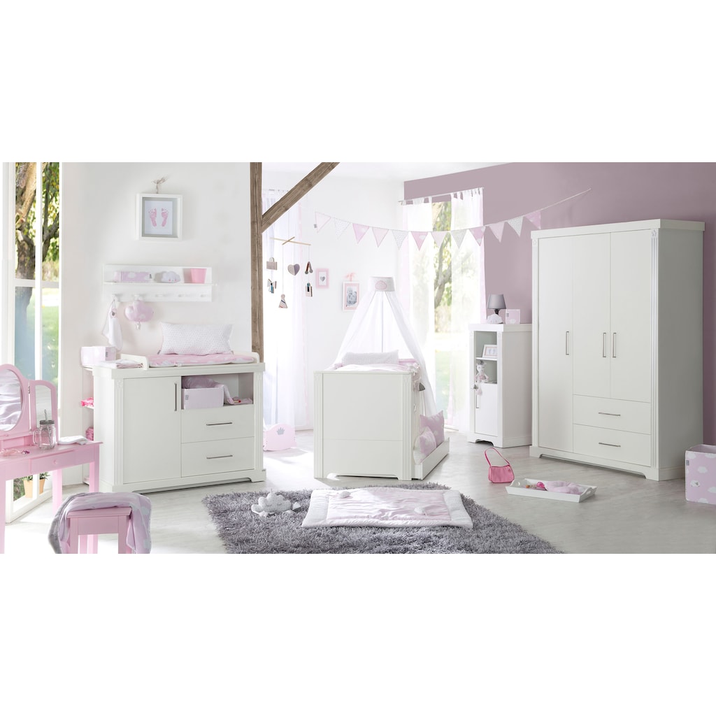 roba® Babyzimmer-Komplettset »Maxi«, (Set, 3 St., Kinderbett, Schrank, Wickelkommode)