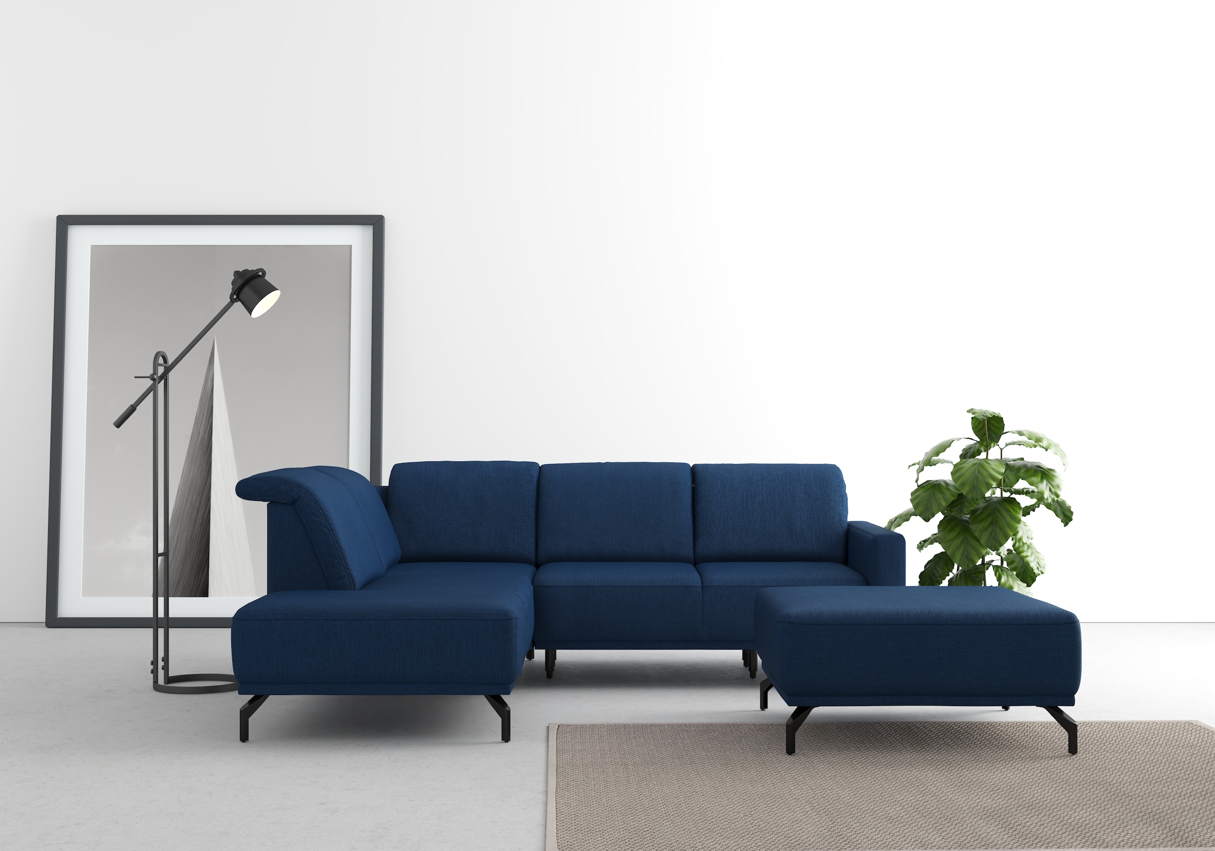 sit&more Ecksofa »Bailando L-Form« wahlweise mit Kopfteilverstellung und Vo günstig online kaufen