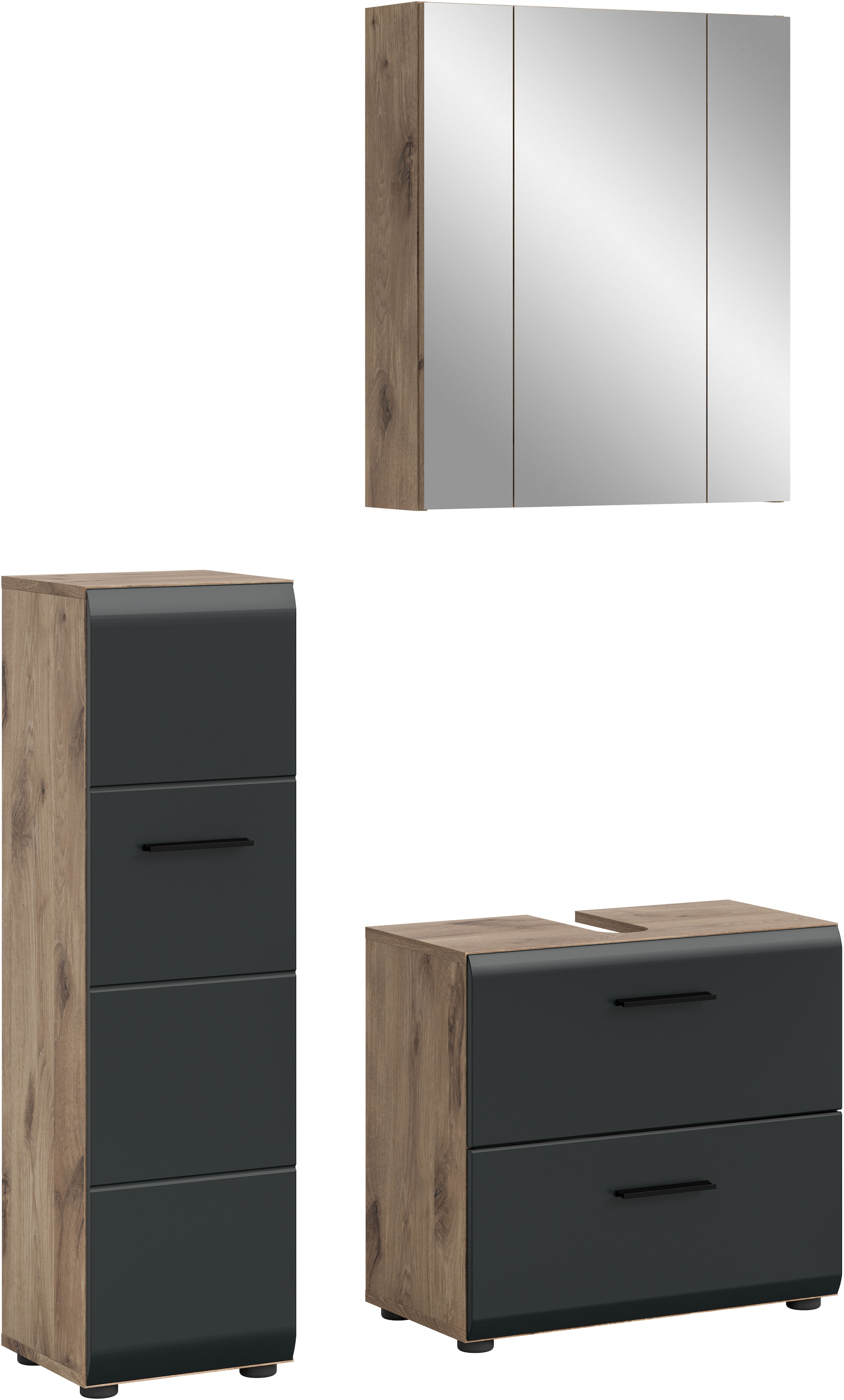 INOSIGN Badezimmer-Set Set, 3 Stk. tlg. Florenz, Badkombination 3-tlg., Art günstig online kaufen