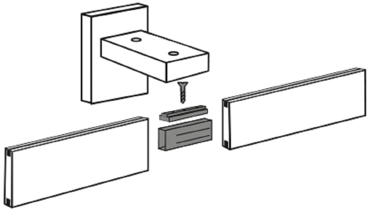 SCHÖNER WOHNEN-Kollektion Verbinder, (1 St.), Serie Einzelprogramm Matteo rechteckig