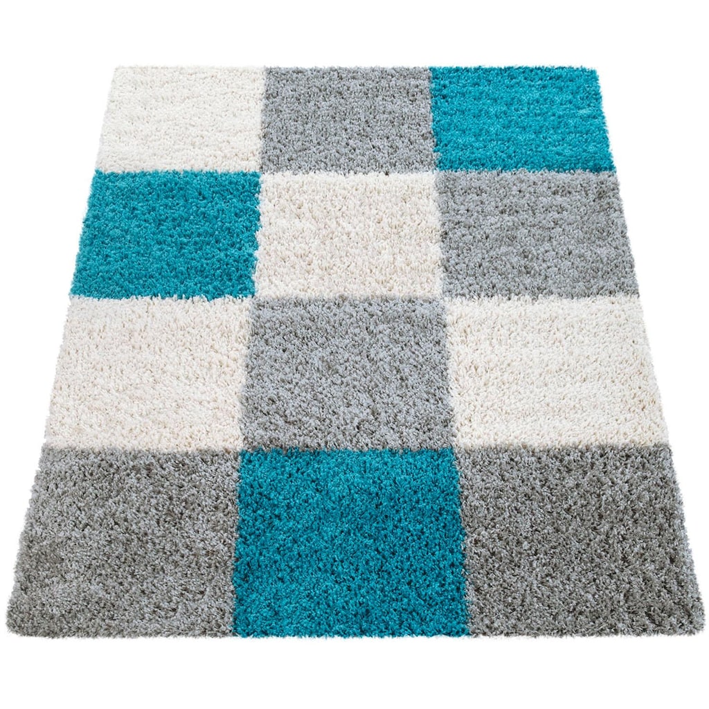 Paco Home Hochflor-Teppich »Mango 316«, rechteckig