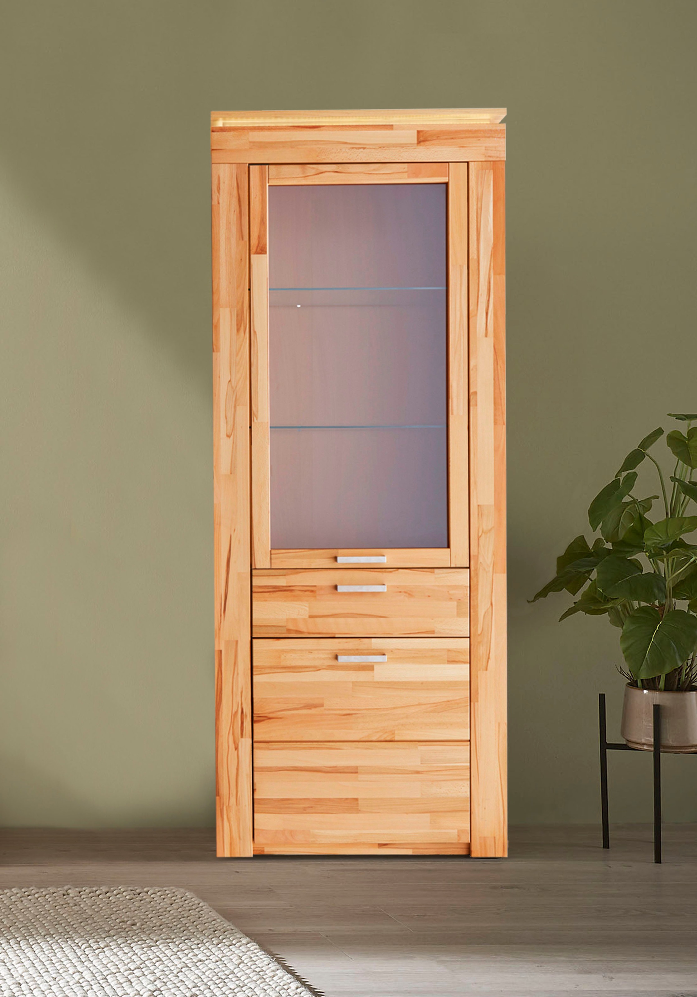 VOGL Möbelfabrik Vitrine, Höhe 209 cm